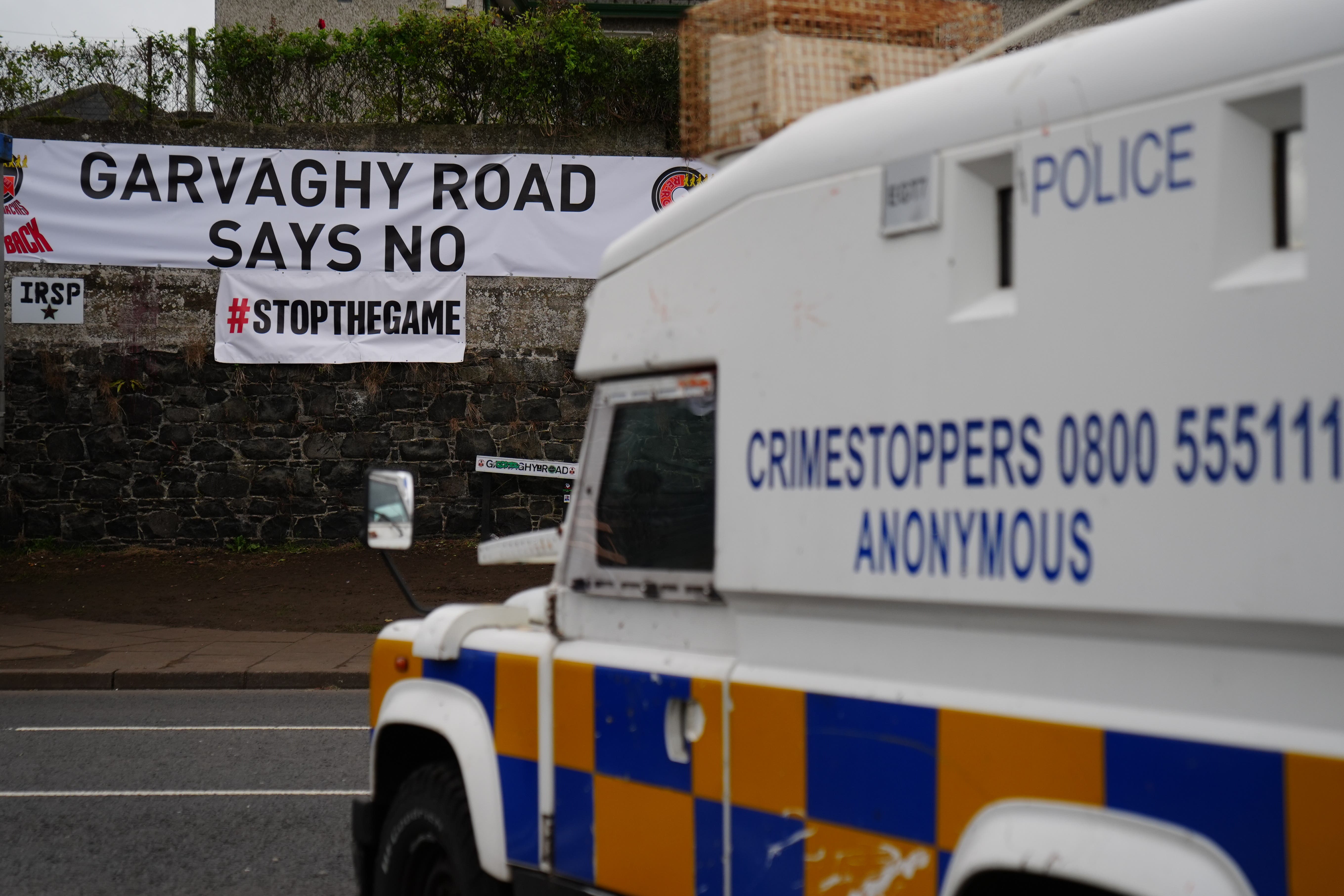 Sinn Féin and People Before Profit representatives receive police ...