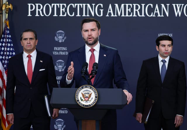 Vice President JD Vance has rebuked anyone selling access to government officials following a bombshell report that accused Kimberly Guilfoyle, the U.S. ambassador to Greece, of texting a donor to President Donald Trump to ask for money