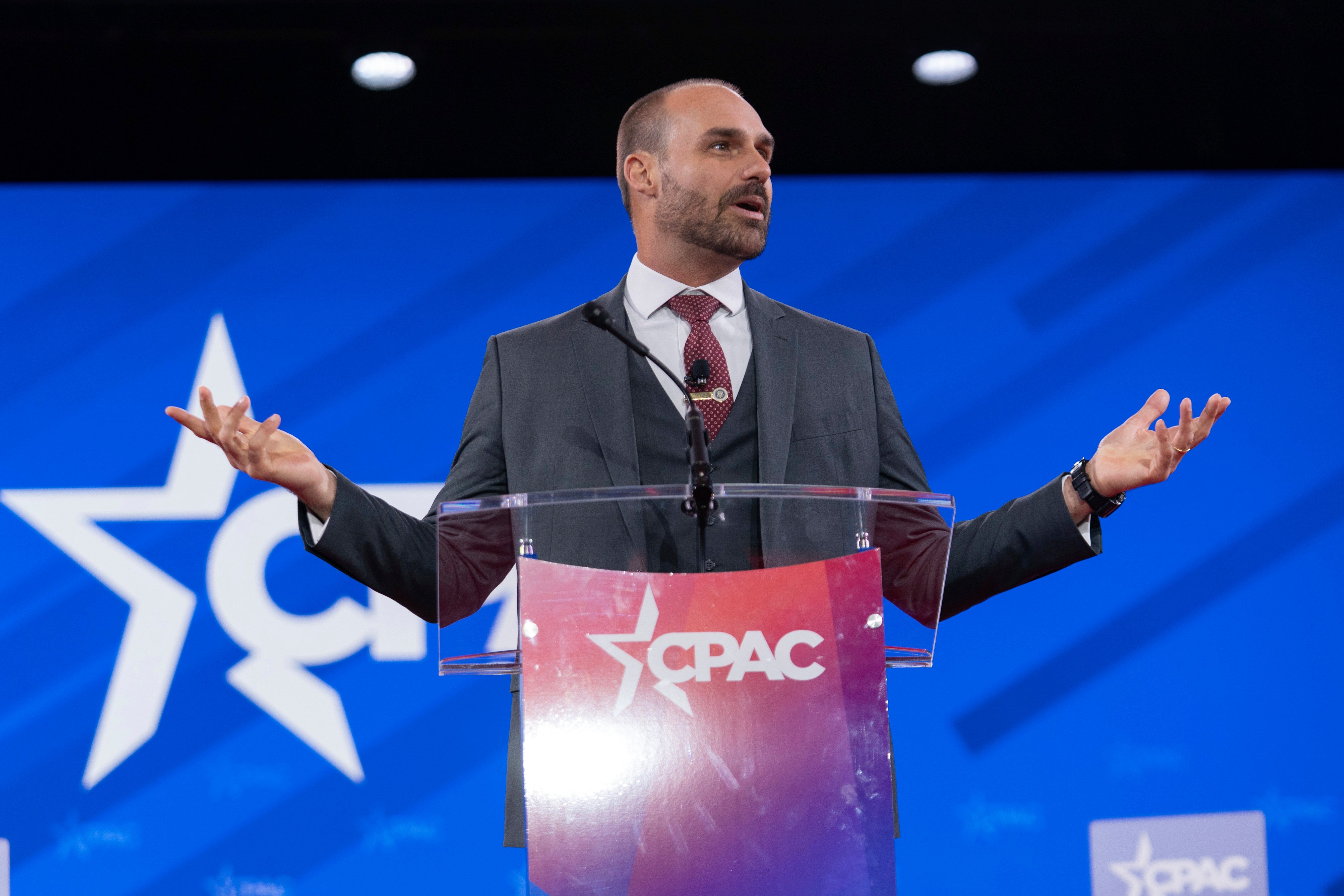 BRASIL-ELECCIONES-EDUARDO BOLSONARO