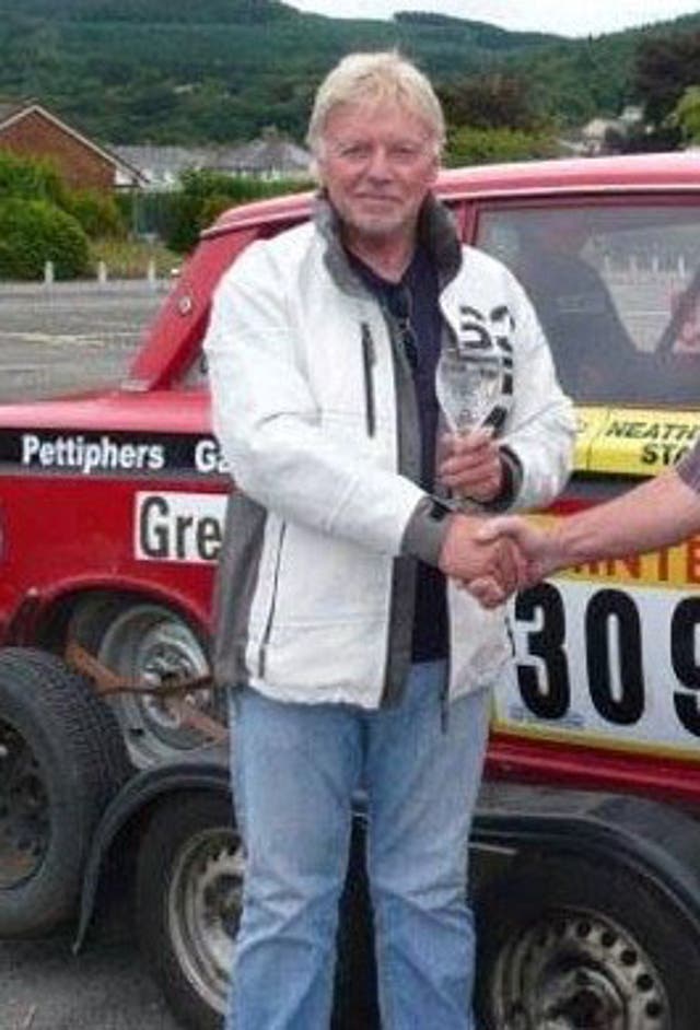 Former rally driver Ron Channon