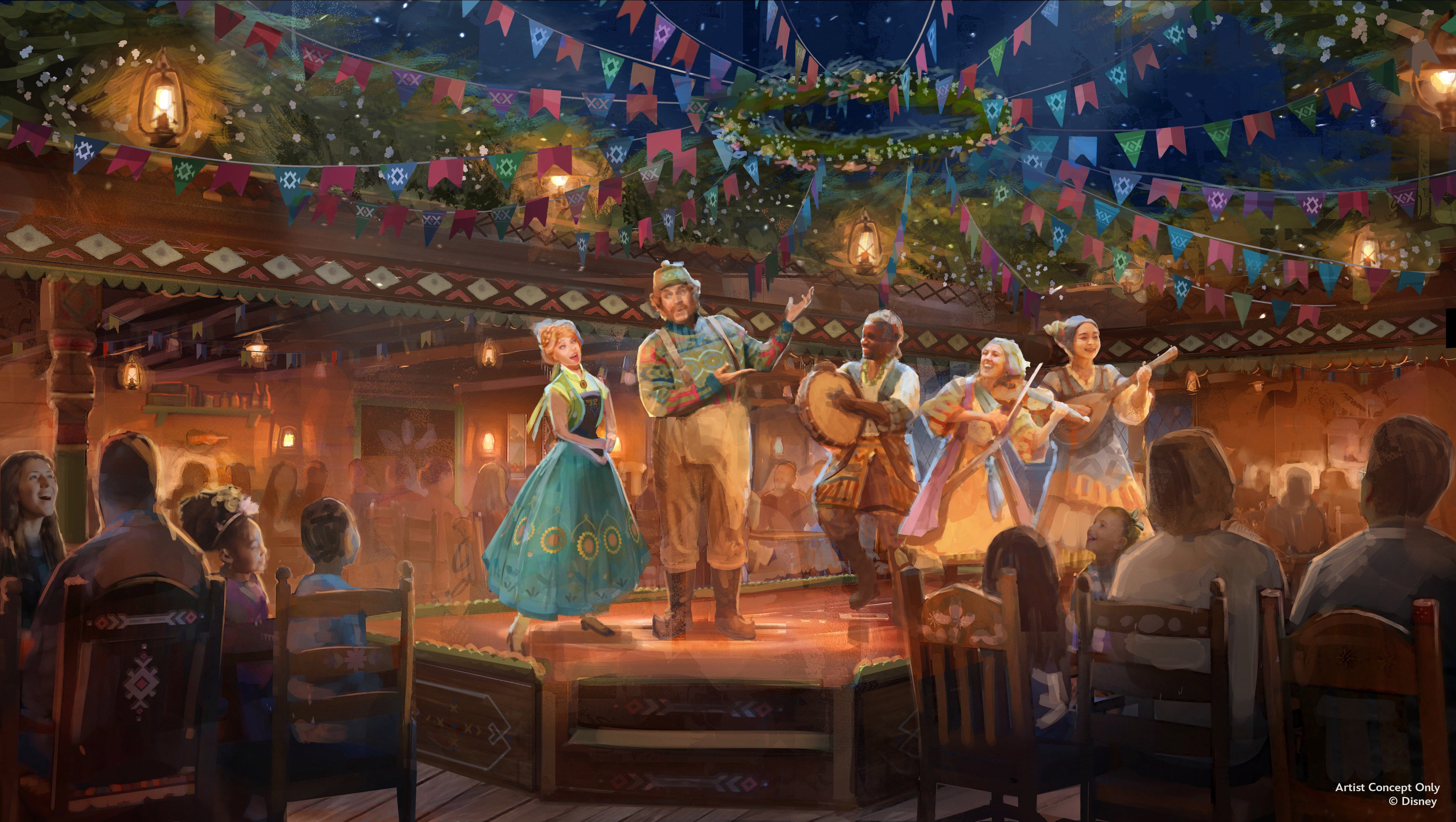 Oaken's Table will tell a new Frozen story