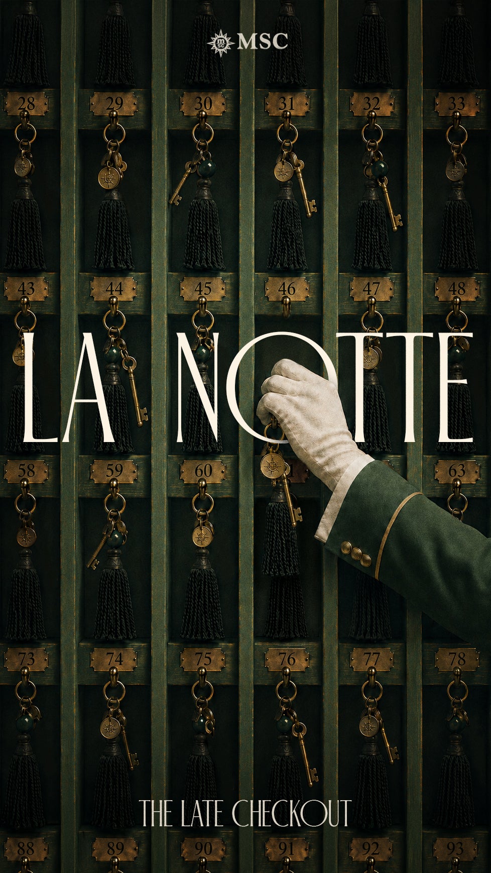 La NoTte is an exclusive show for MSC World Asia