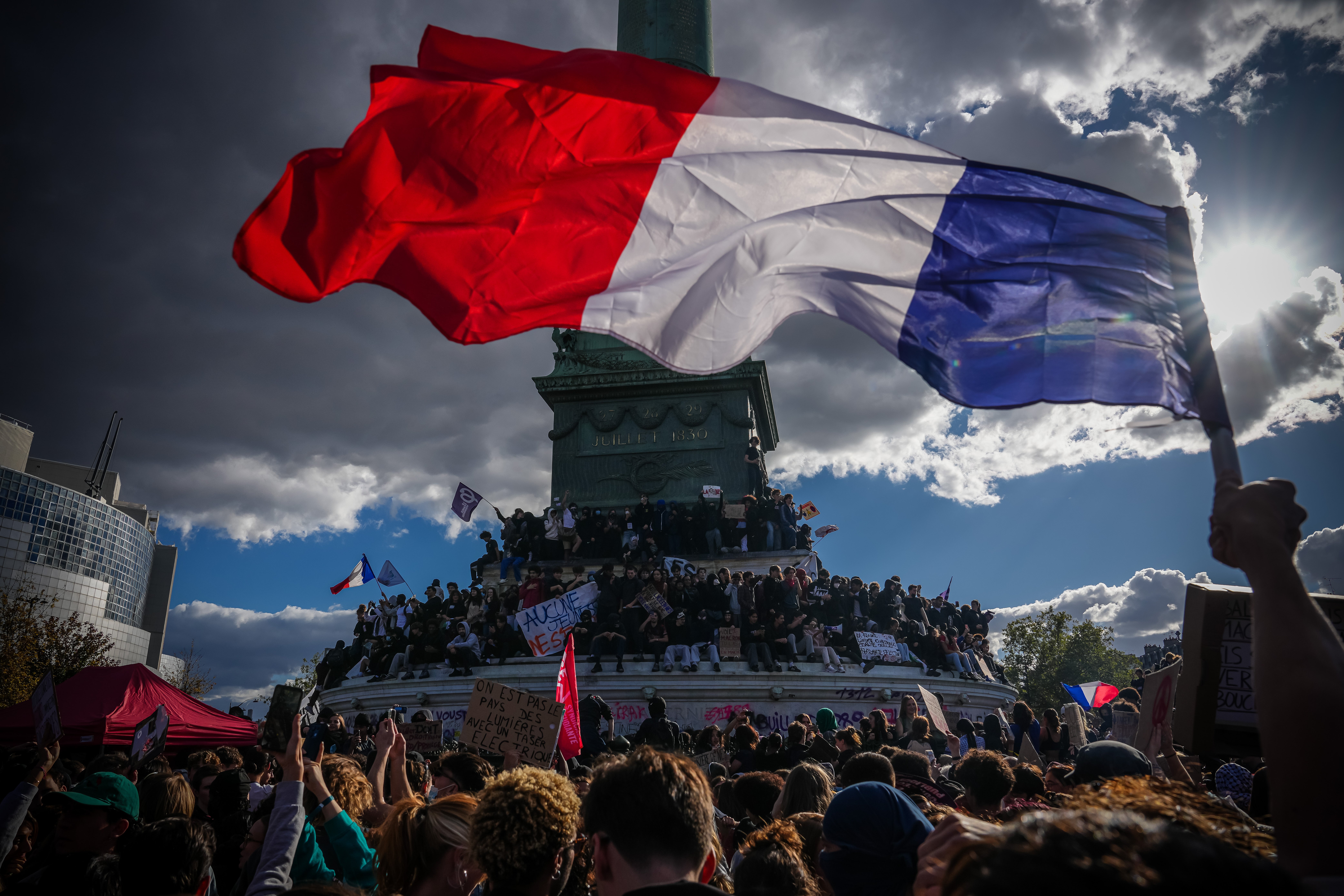 Tens of thousands of students have taken to the streets to protest