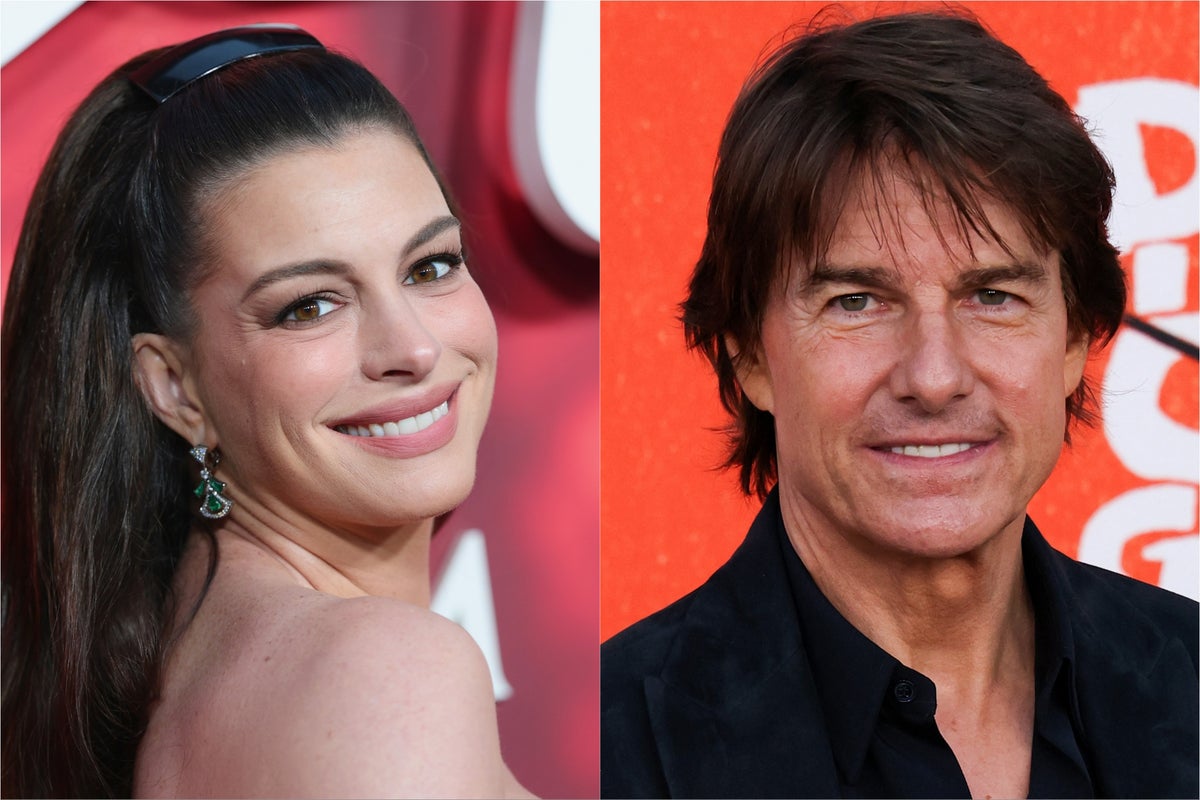 Anne Hathaway becomes latest in growing number of stars to back Tom Cruise’s box office bomb