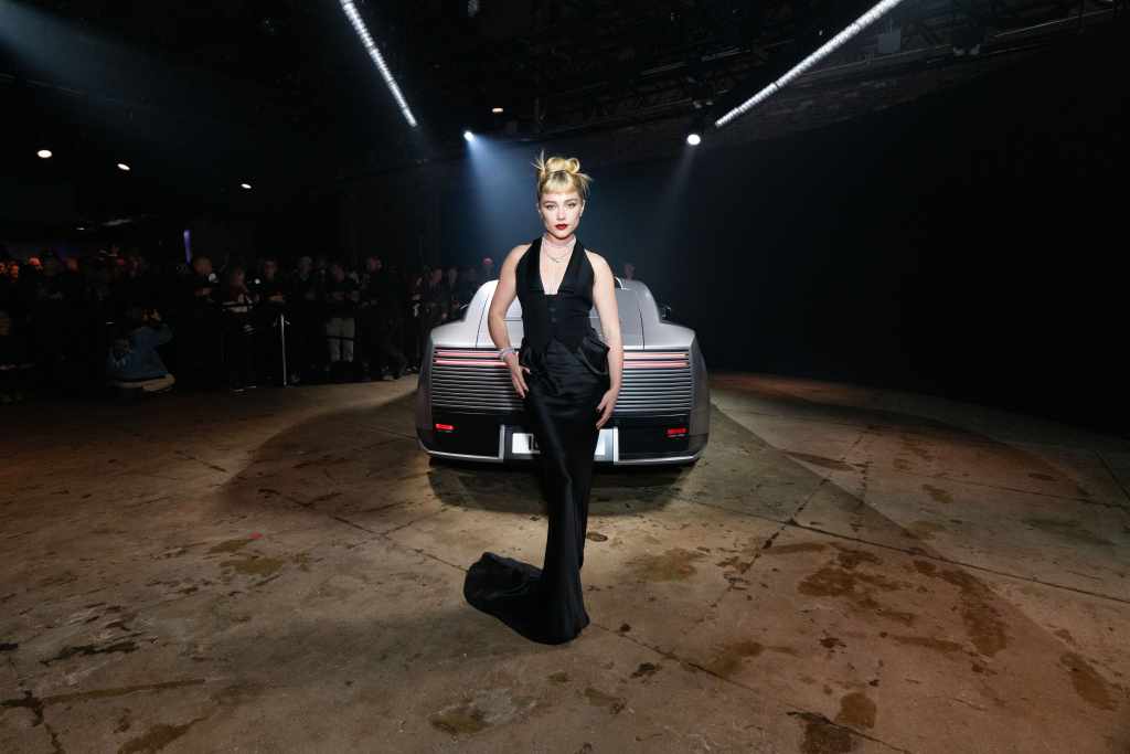 Florence Pugh was on hand to launch the new Jaguar Type 01 in New York