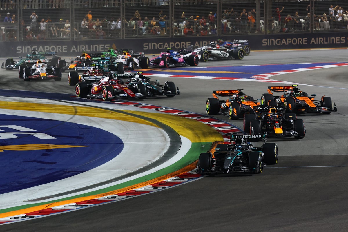 F1 live streams: Link to watch Singapore GP race online