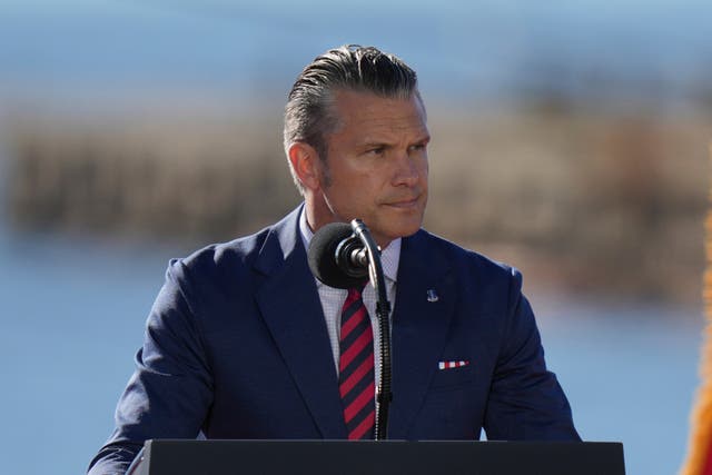 US Defence Secretary Pete Hegseth