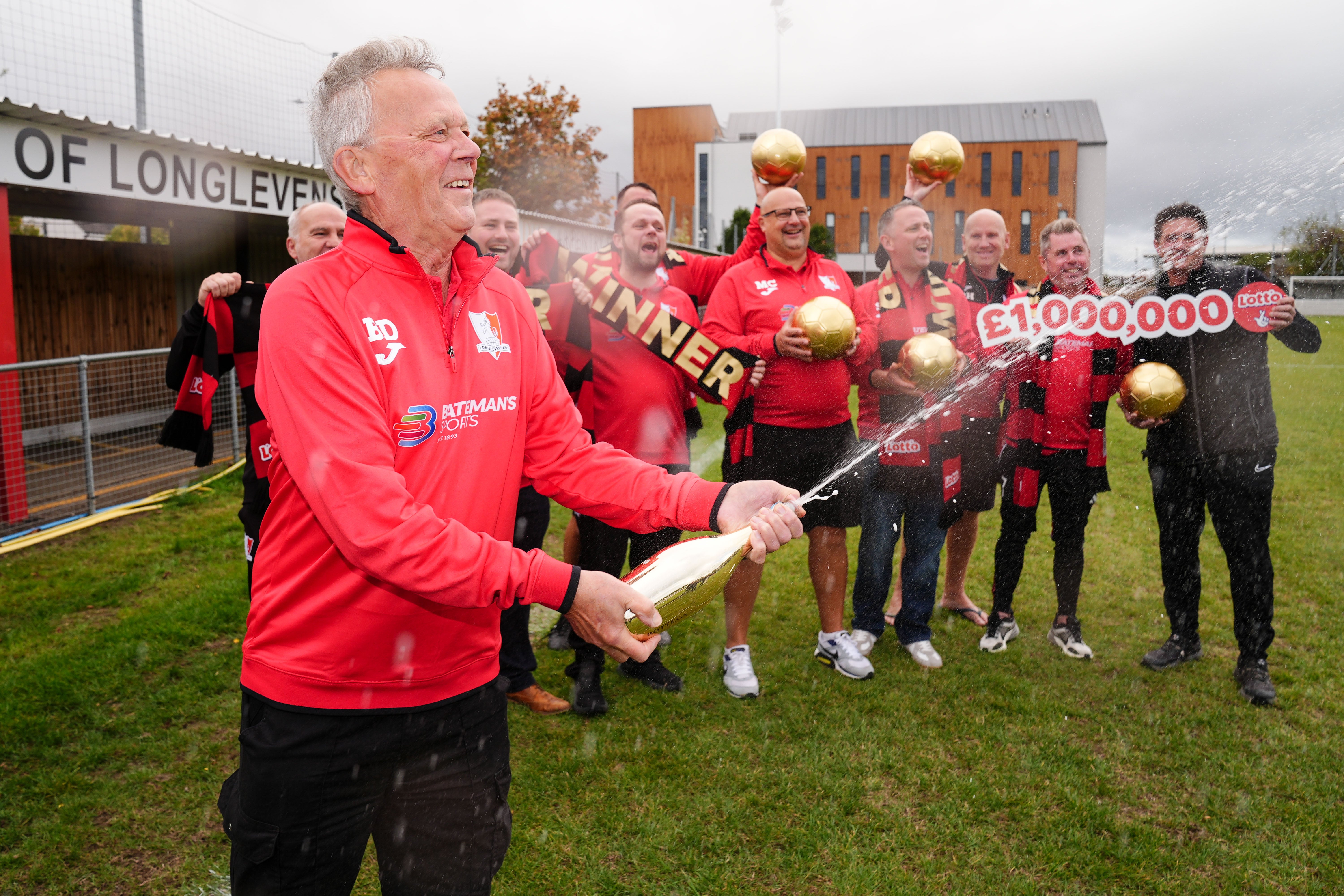 The winning ticket was bought by club president Bill Davis, 73, whose association with the team stretches back more than half a century
