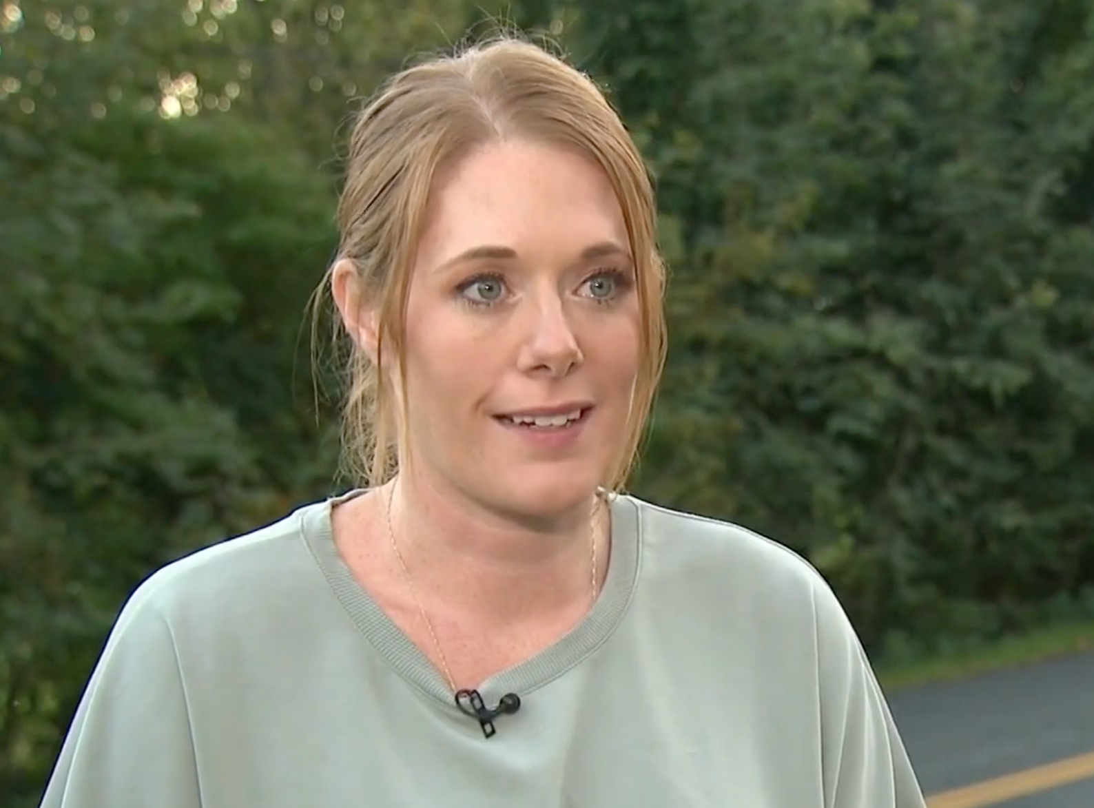 Carolyn Kalambihis (pictured) says that the driver would not have let the child off the bus, if there had not been low-traffic at the time