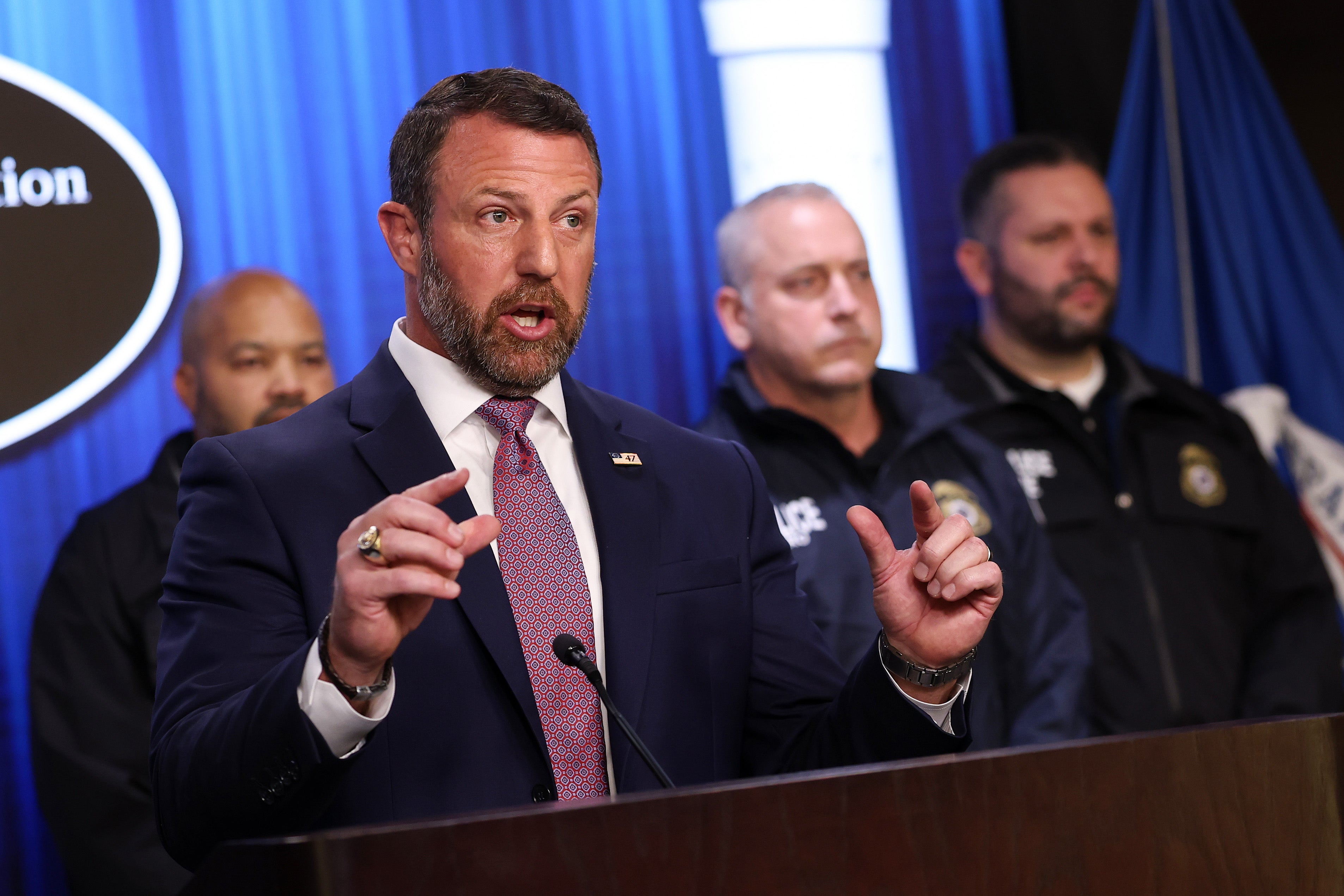 Markwayne Mullin loses it defending DHS after Mamdani ripped ICE over NYC shooting