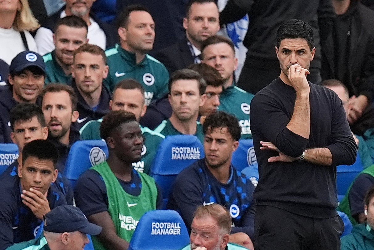 Arsenal manager Mikel Arteta