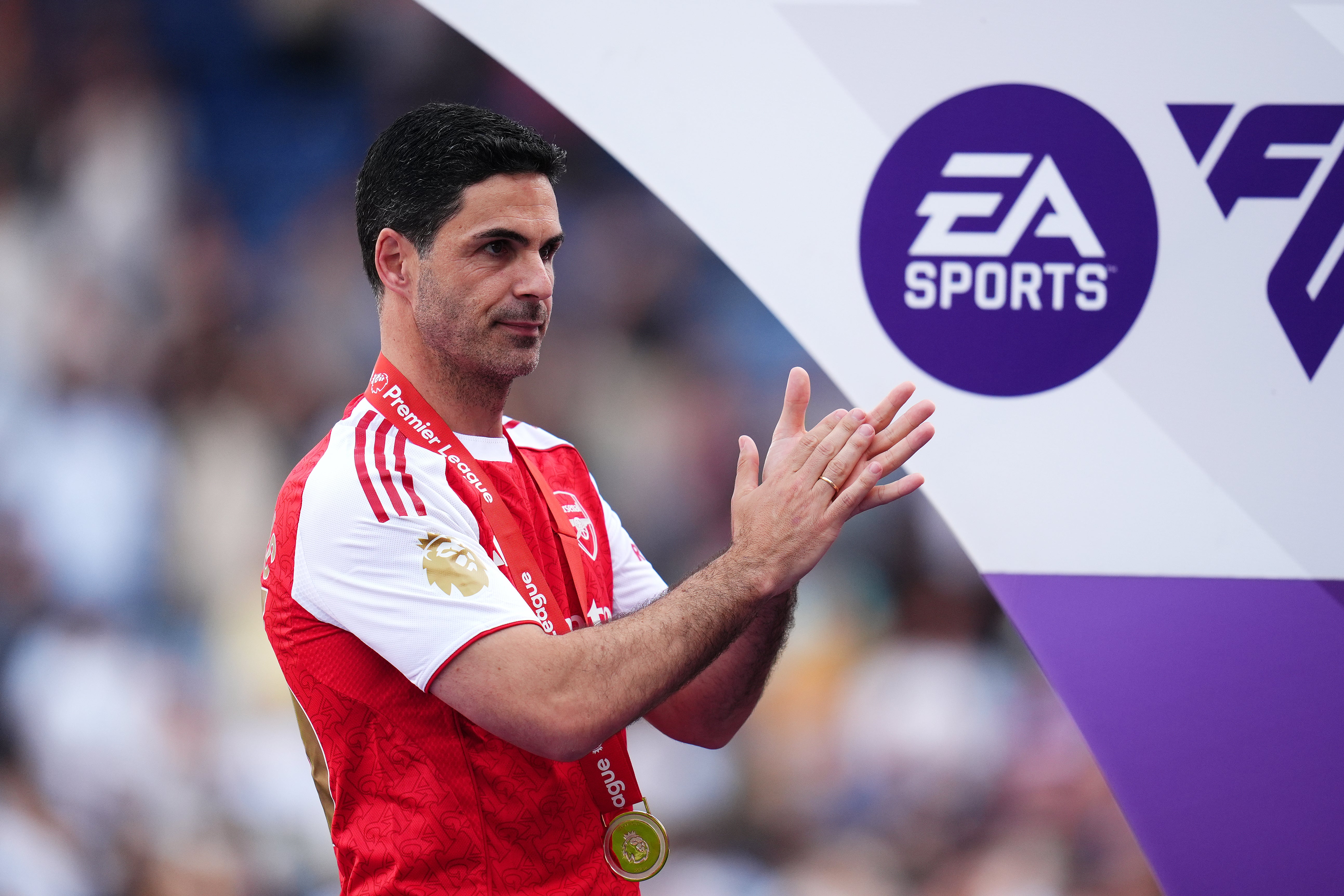 Mikel Arteta led Arsenal to their first title in more than two decades