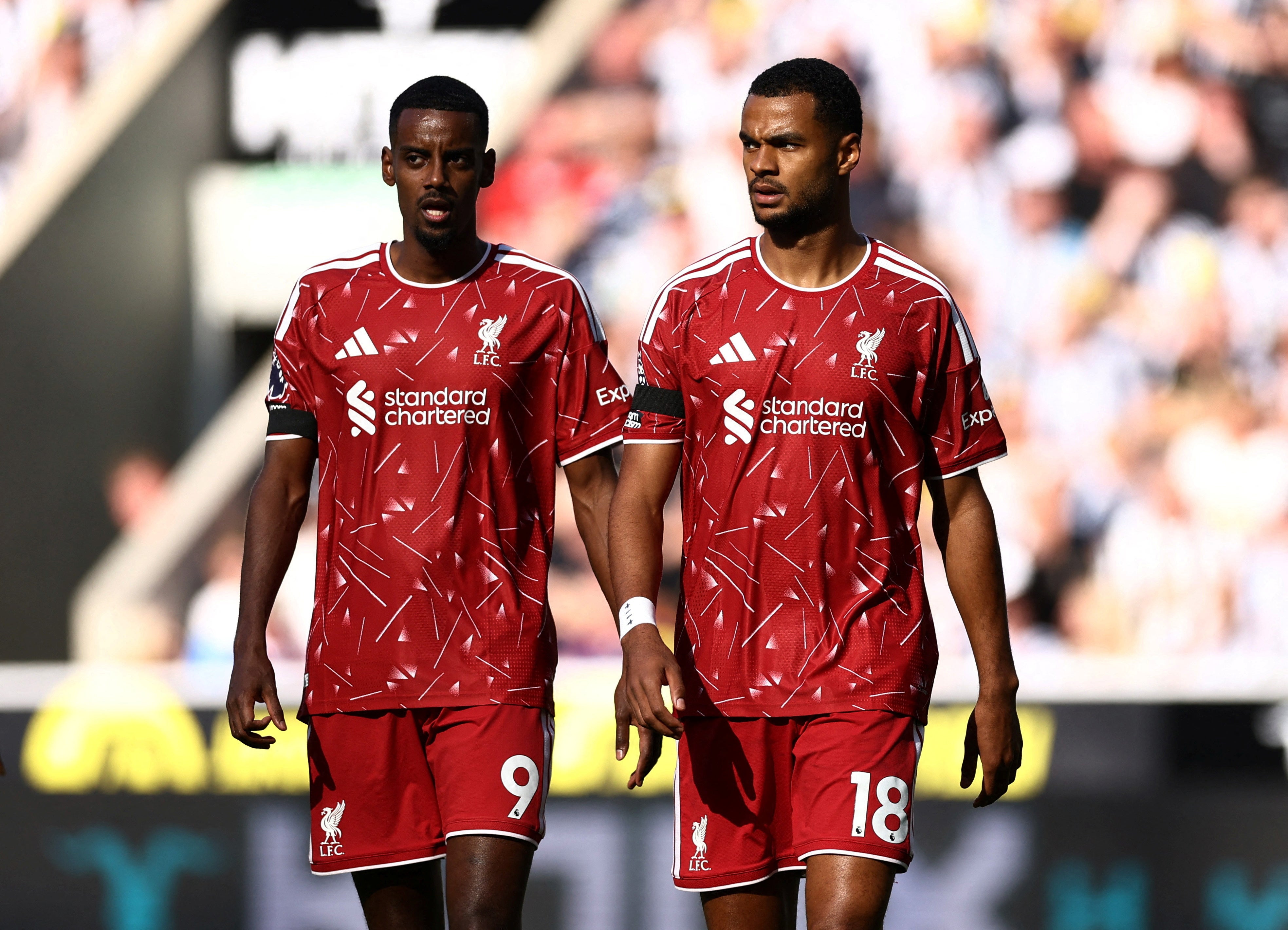Liverpool will be without Alexander Isak and Cody Gakpo and could field the untested Lewis Koumas up front
