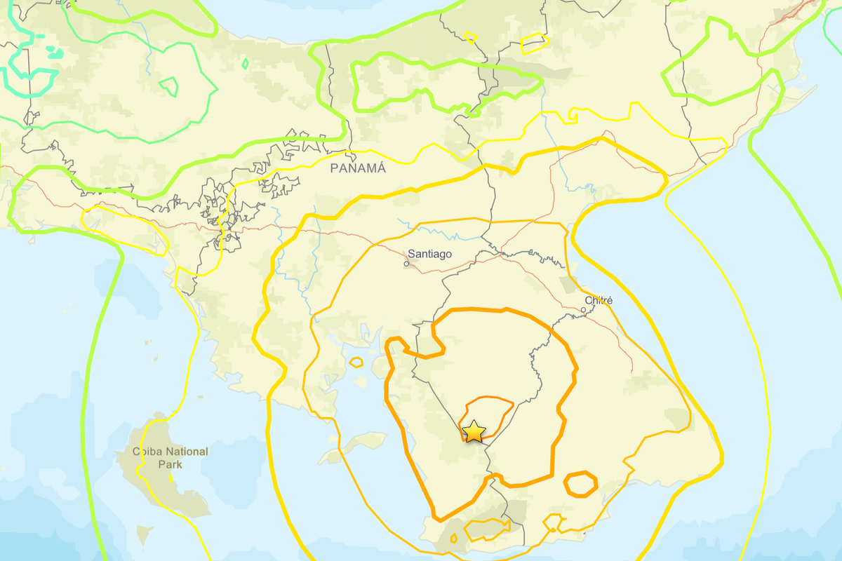 Powerful 7.7 magnitude earthquake hits Panama coast as nine countries issued tsunami warnings