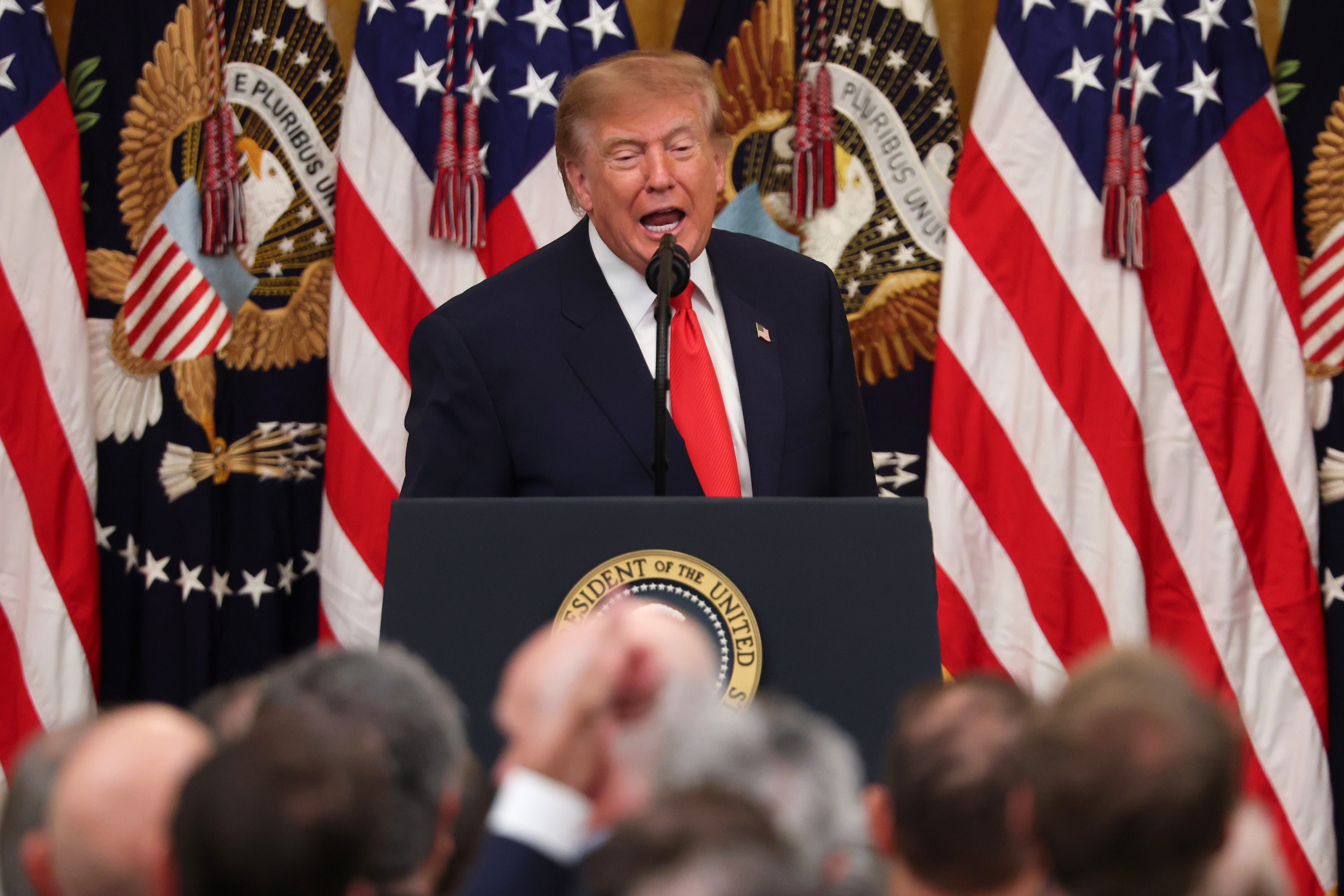 During his second term, President Donald Trump has questioned the credibility of US elections on 440 different days, according to a new report