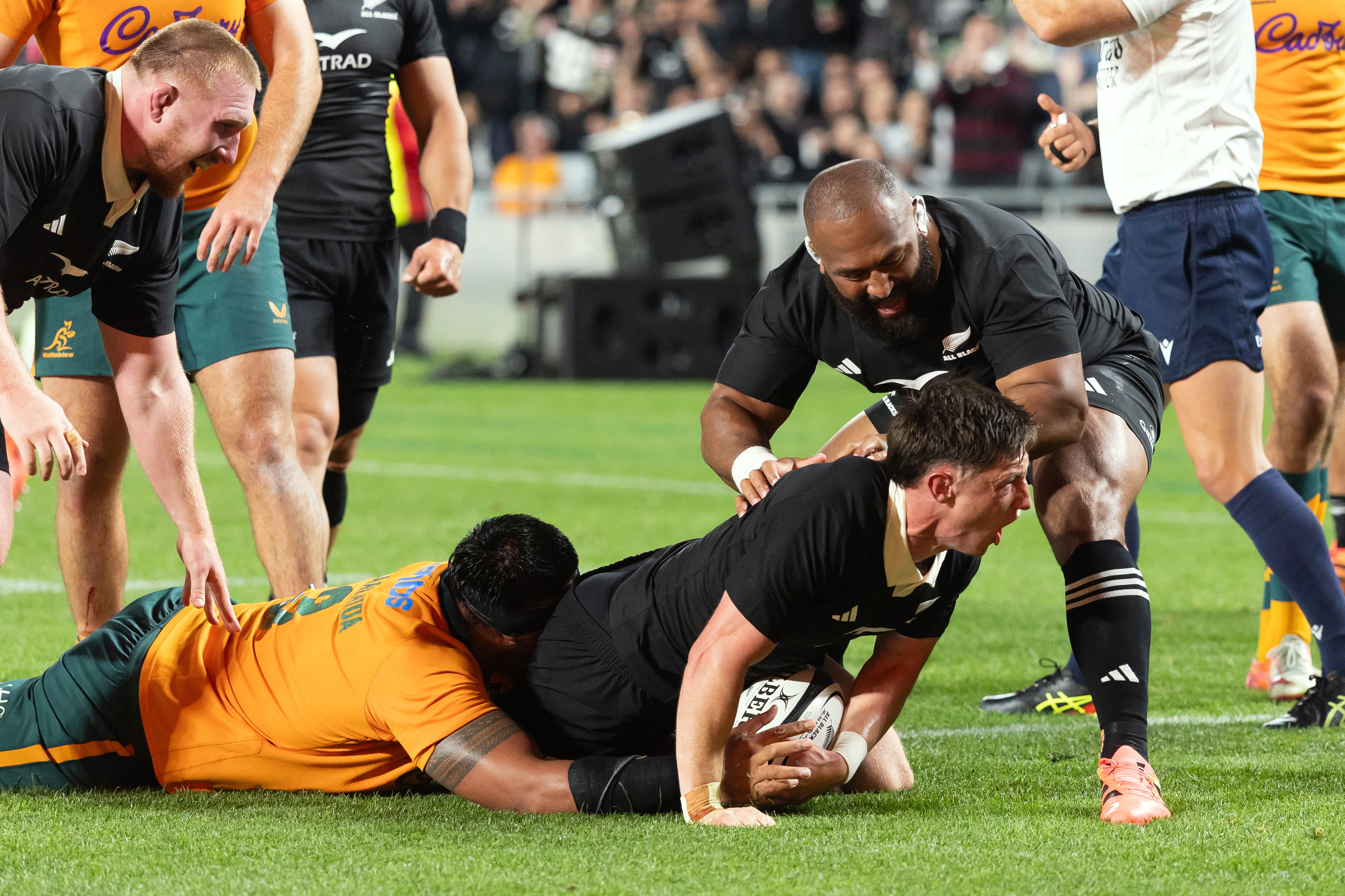 New Zealand were dominant in the second half in Auckland
