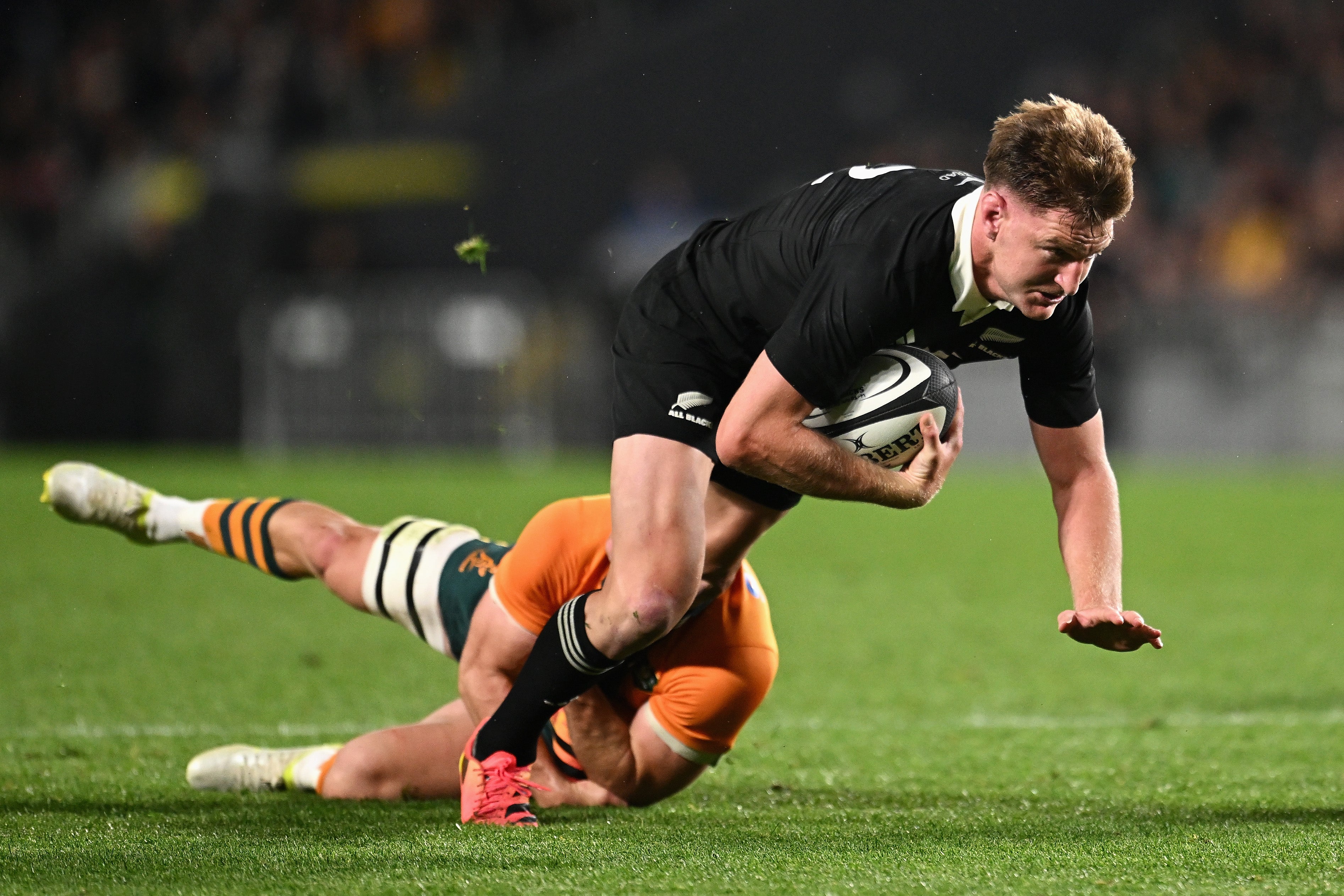 Jordie Barrett was one of the All Blacks' best in Auckland