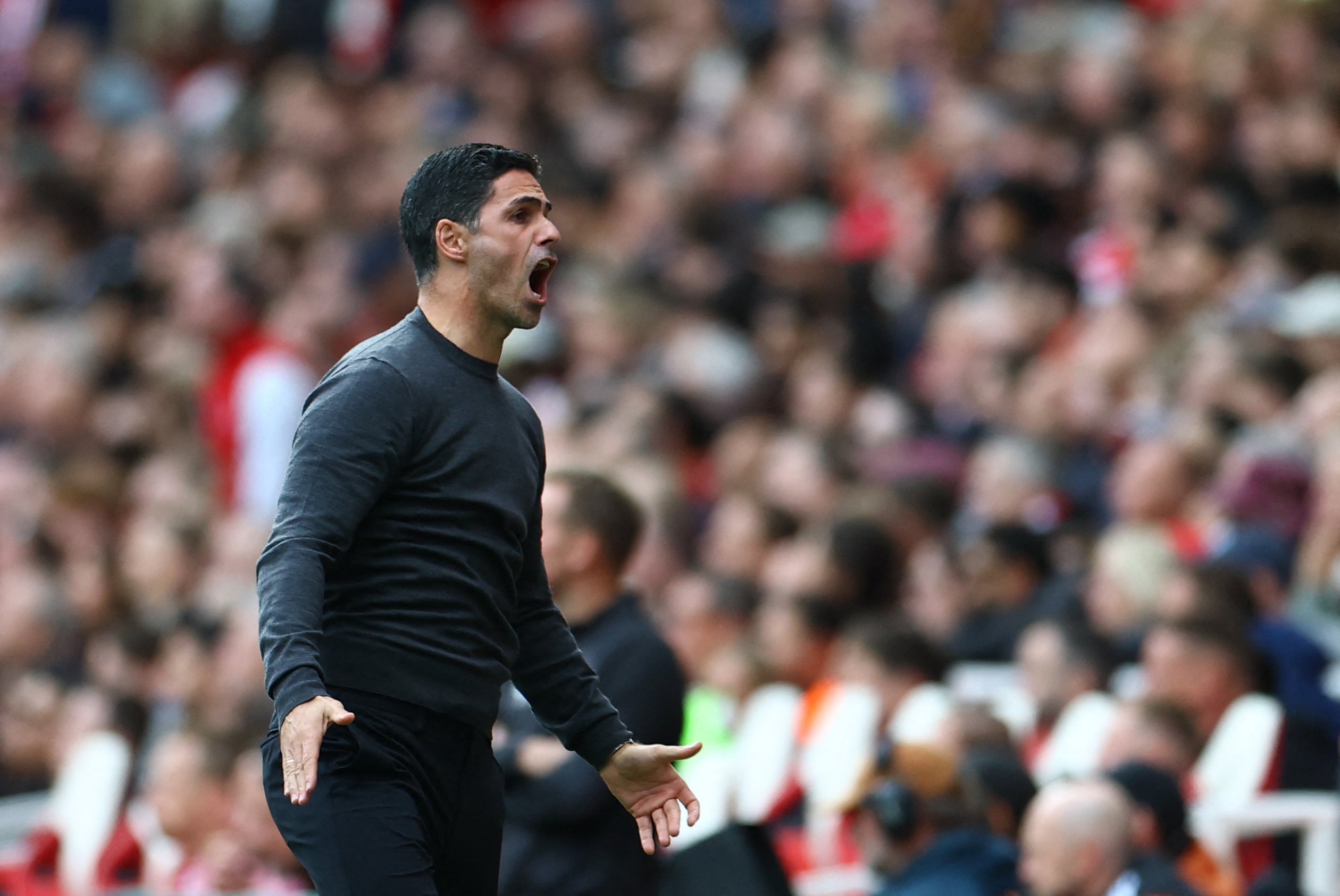 Mikel Arteta’s side were frustrated for long periods