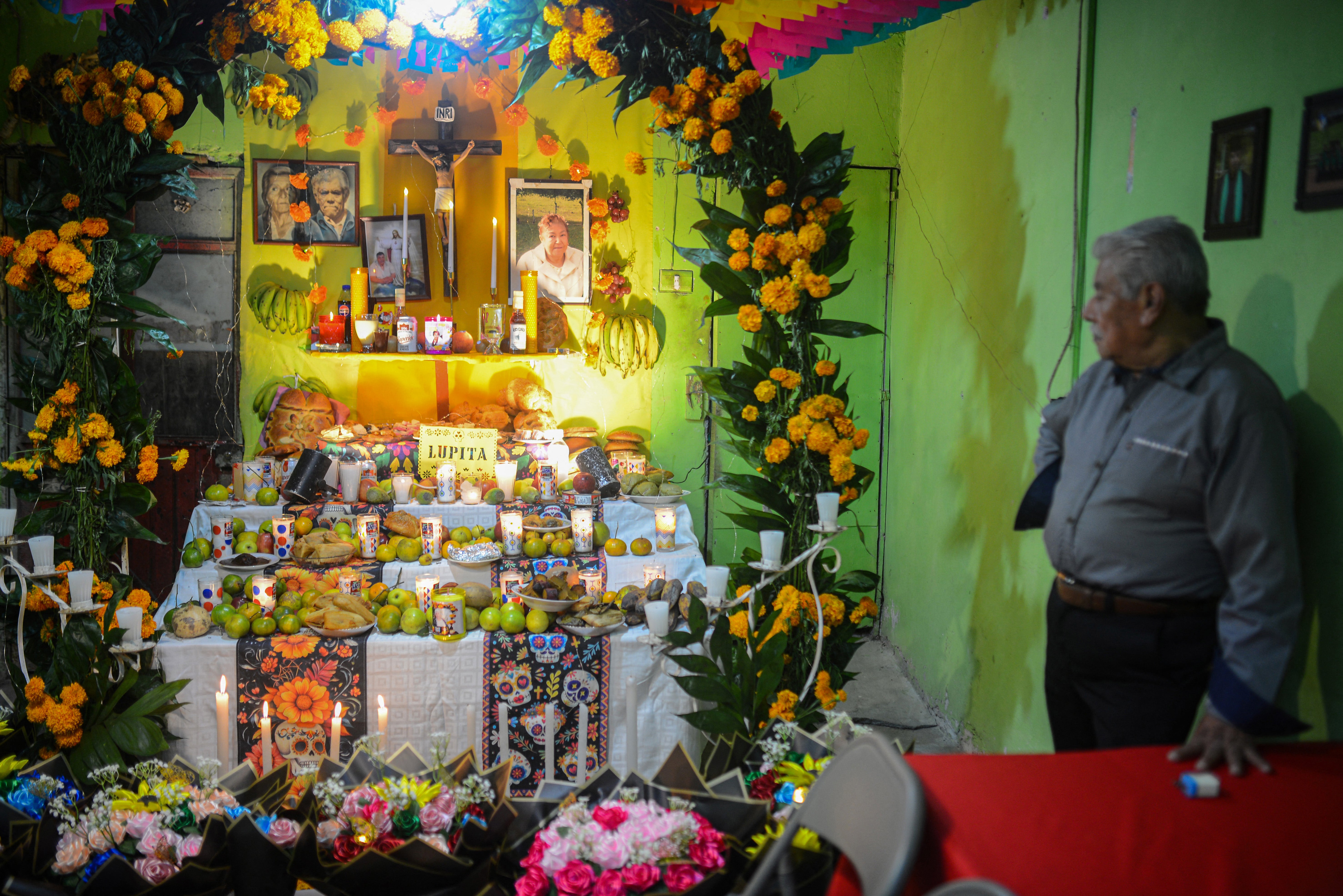 Day of the Dead celebration in Naolinco de Victoria, Veracruz state, Mexico on November 2, 2025.