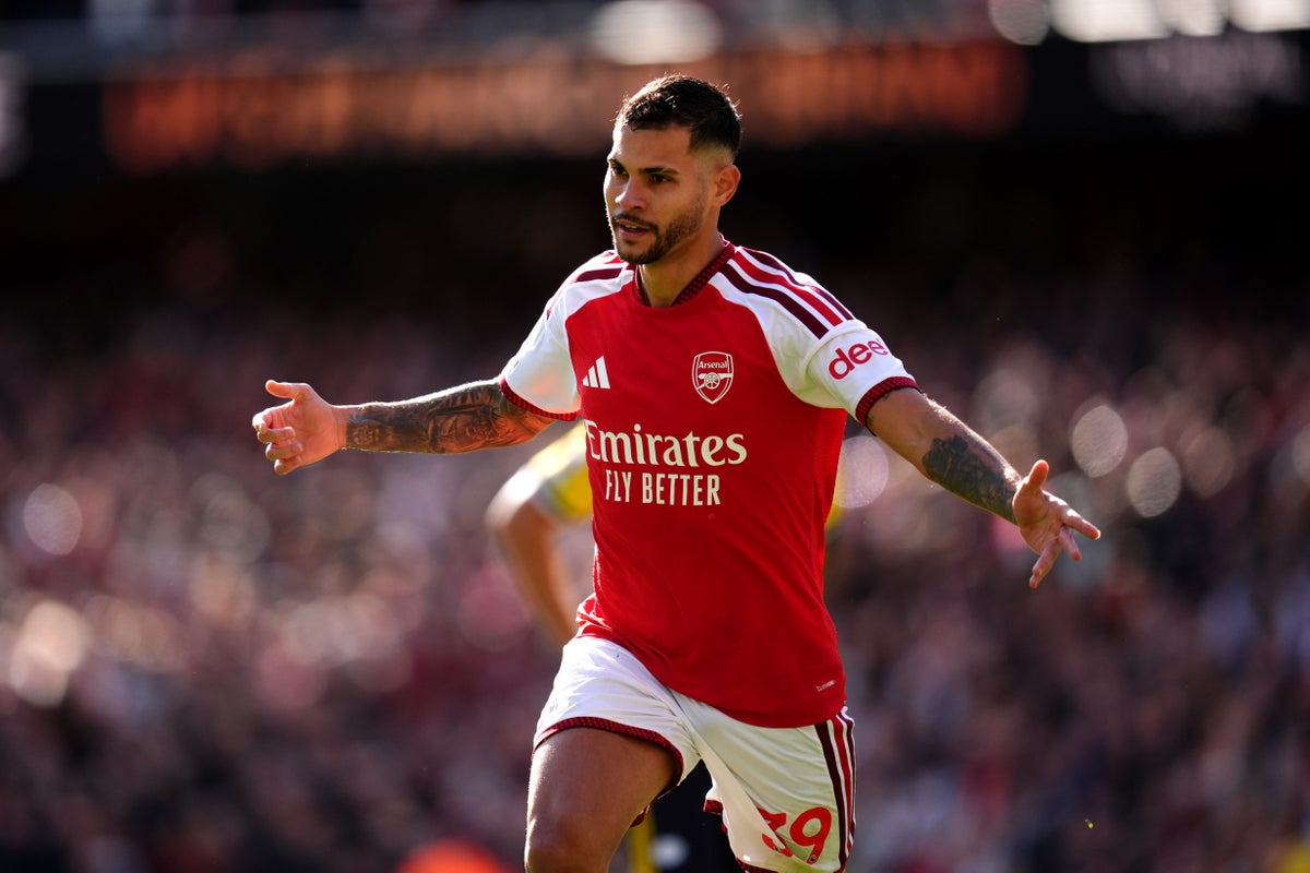 Arsenal v Leeds LIVE: Bruno Guimaraes completes comeback as Gunners takes lead