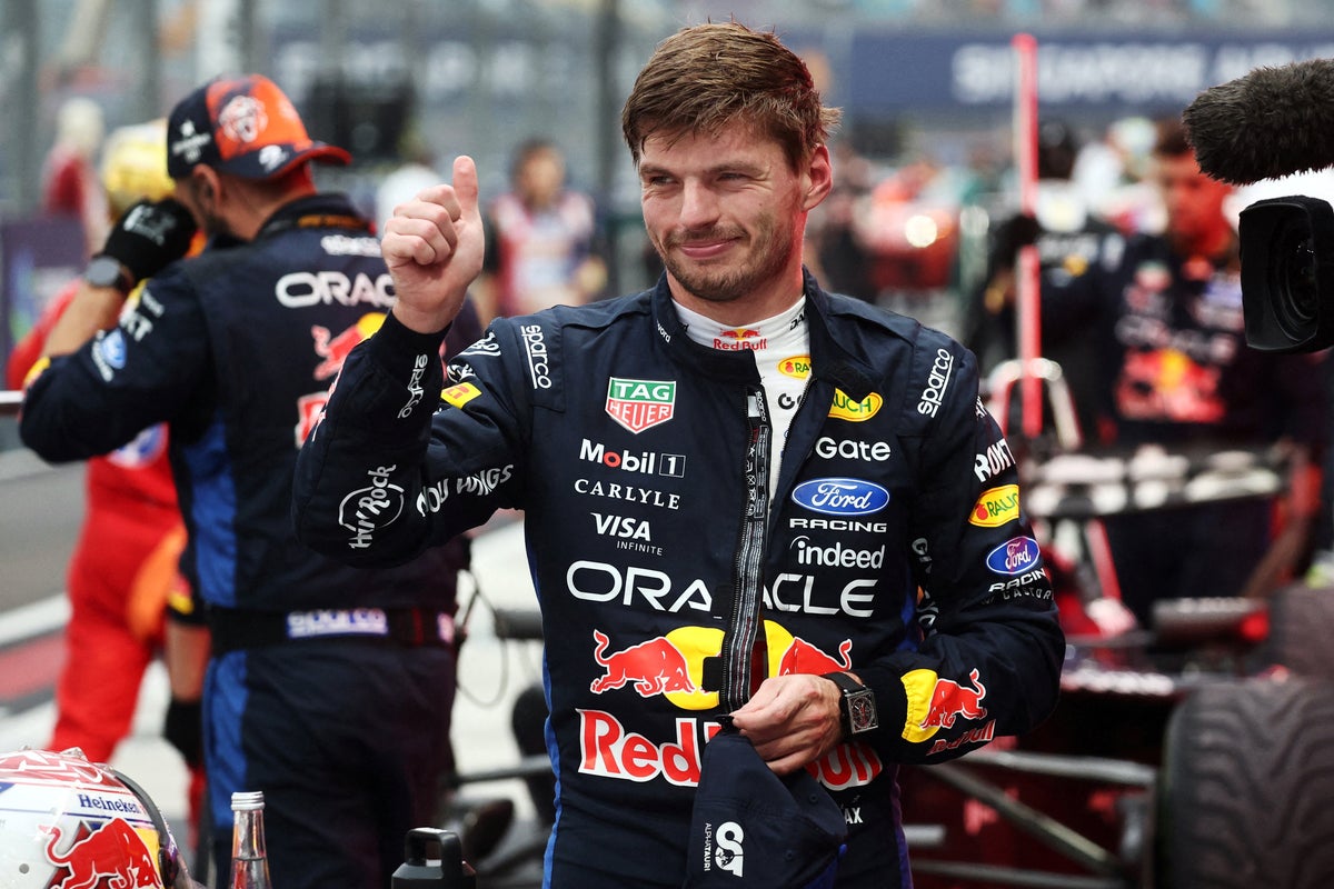 F1 Singapore GP LIVE: Qualifying updates with Verstappen targeting another pole