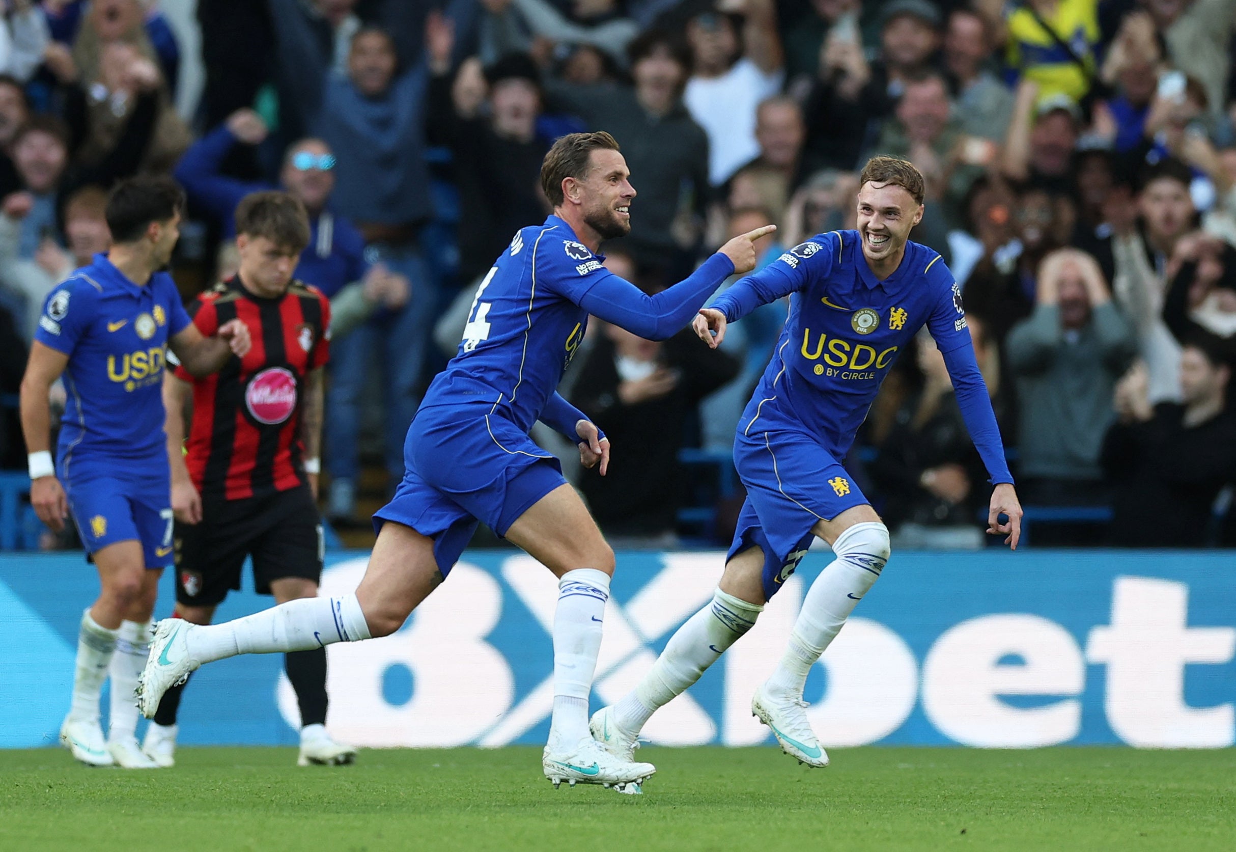 Jordan Henderson got Chelsea off to a flying start