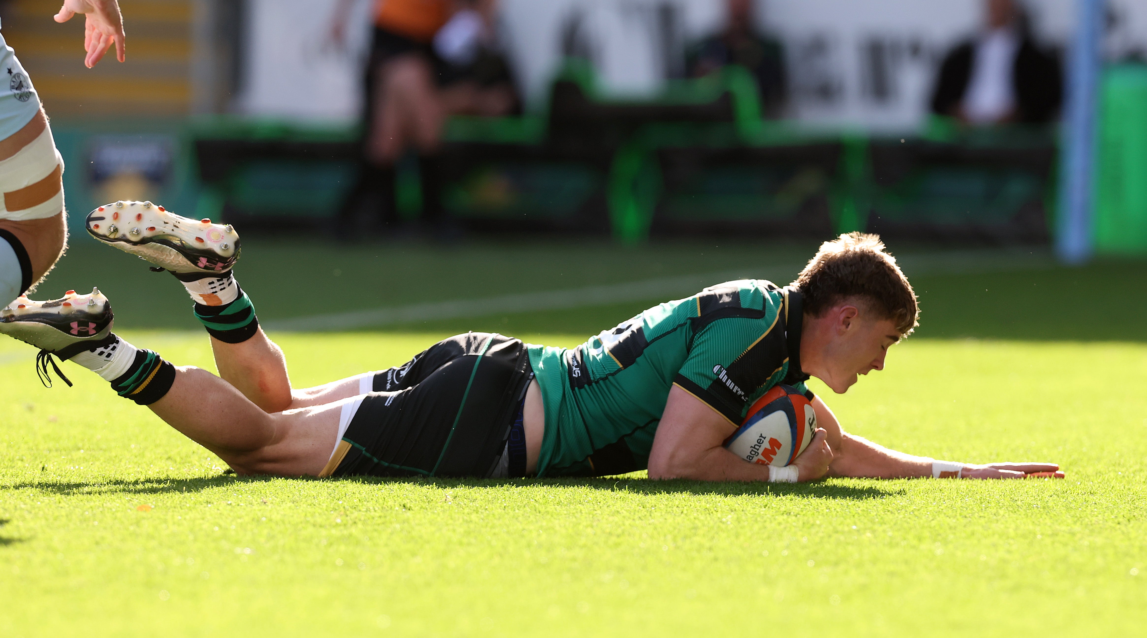 Tommy Freeman was among Northampton's try-scorers