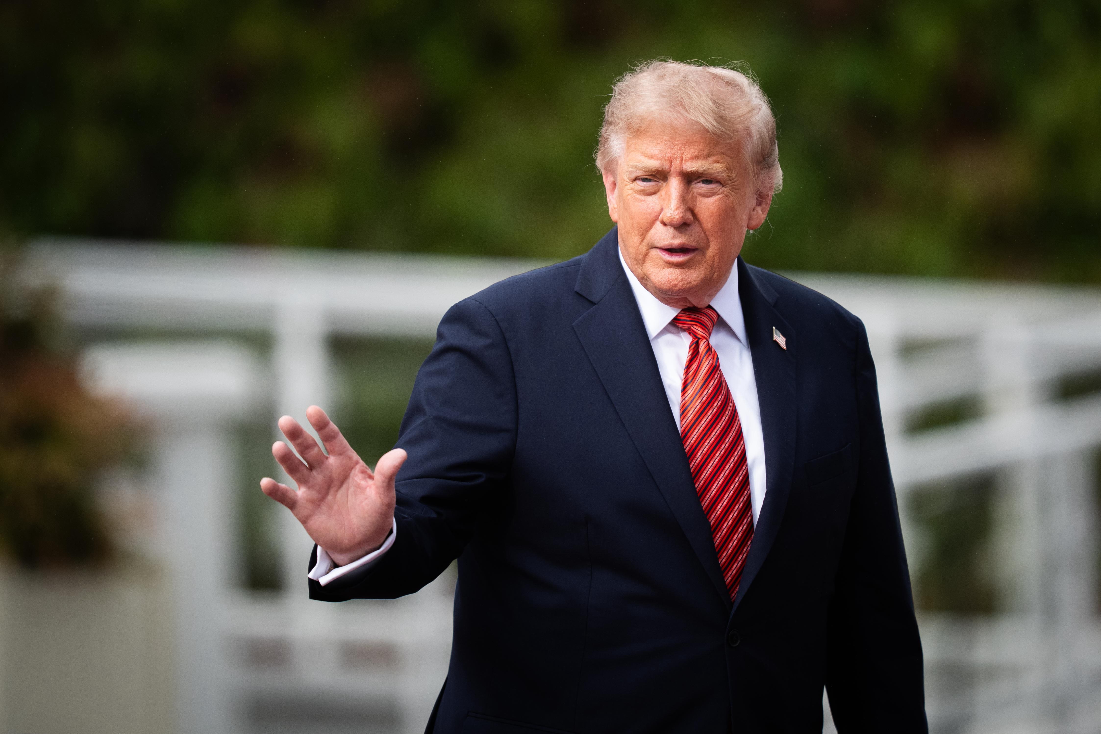 Trump said it was his ‘great honor’ to appoint Zacharia to the role of White House press secretary
