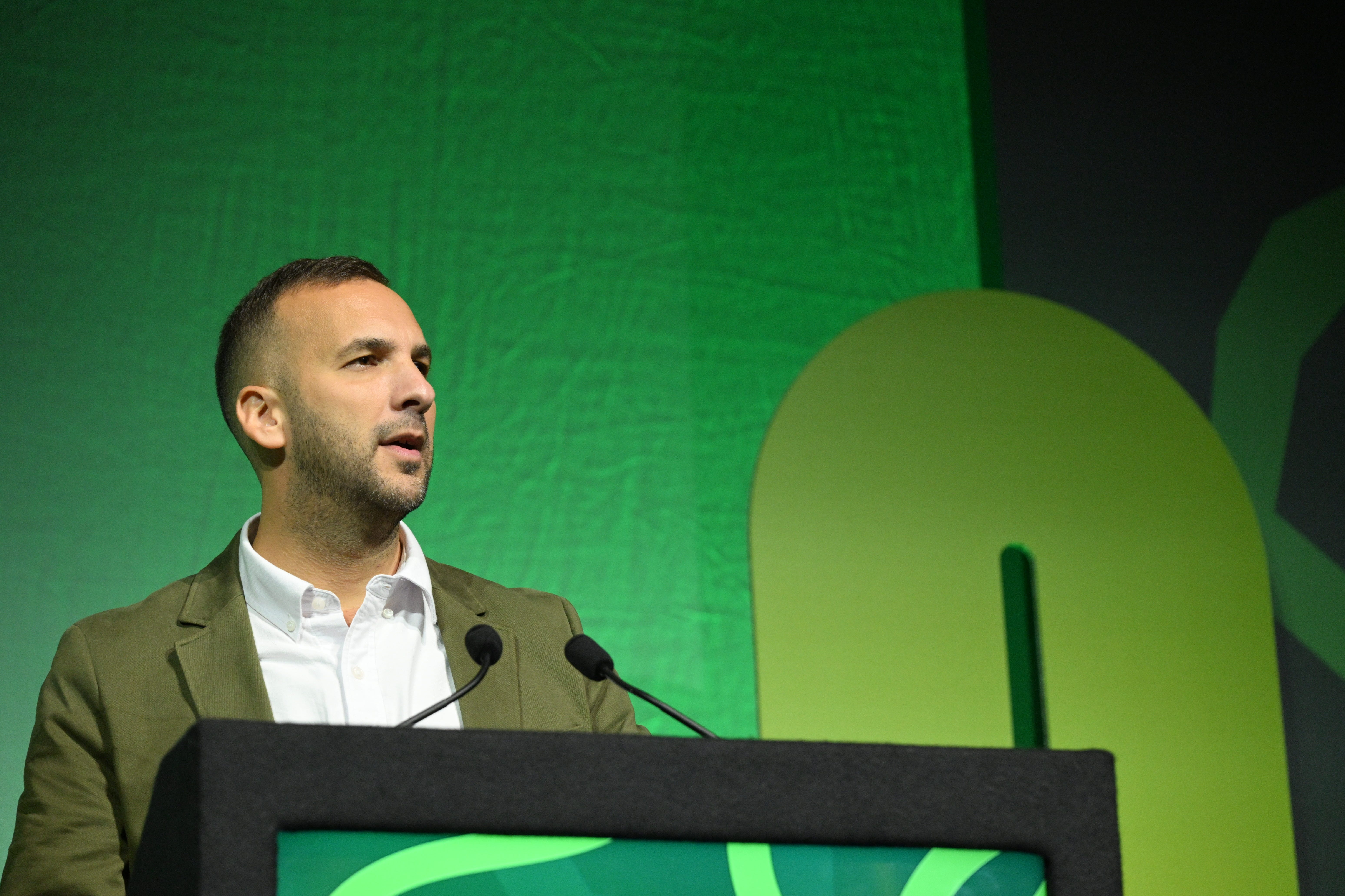 Green Party leader Zack Polanski (Will Colebourne/PA)