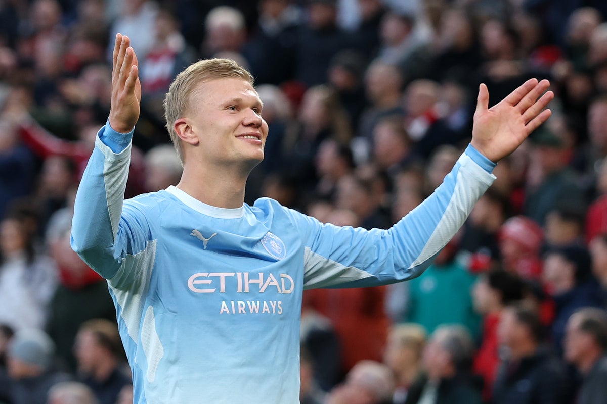 Erling Haaland responds after Man City thrash Liverpool under shadow of Premier League sanction