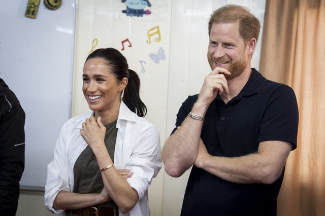 Meghan is set to join Prince Harry in Nottingham to visit a number of organisations (Aaron Chown/PA)