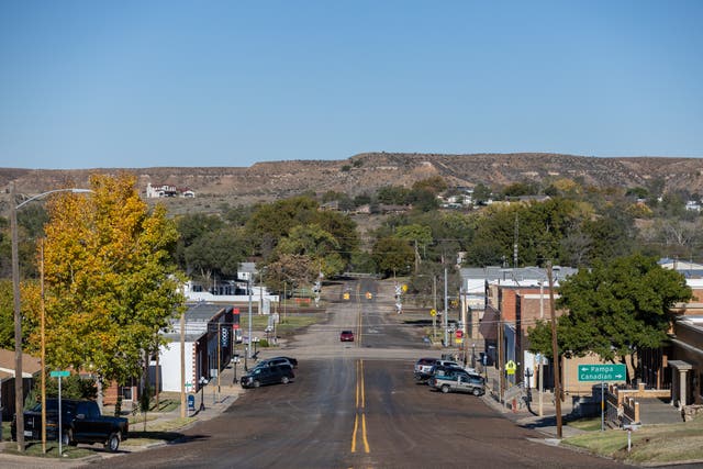 Roberts County, located about 80 miles northwest of Amarillo, is home to roughly 870 people. Its economy revolves around agribusiness and oil, and it is one of just three Texas counties that still prohibits alcohol sales. Its only city is Miami, pronounced ‘My-am-uh’