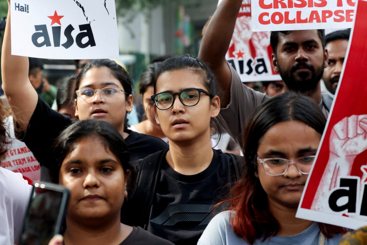 ‘Hope is infectious’: The Gen Z student leader becoming the face of India’s protest movement