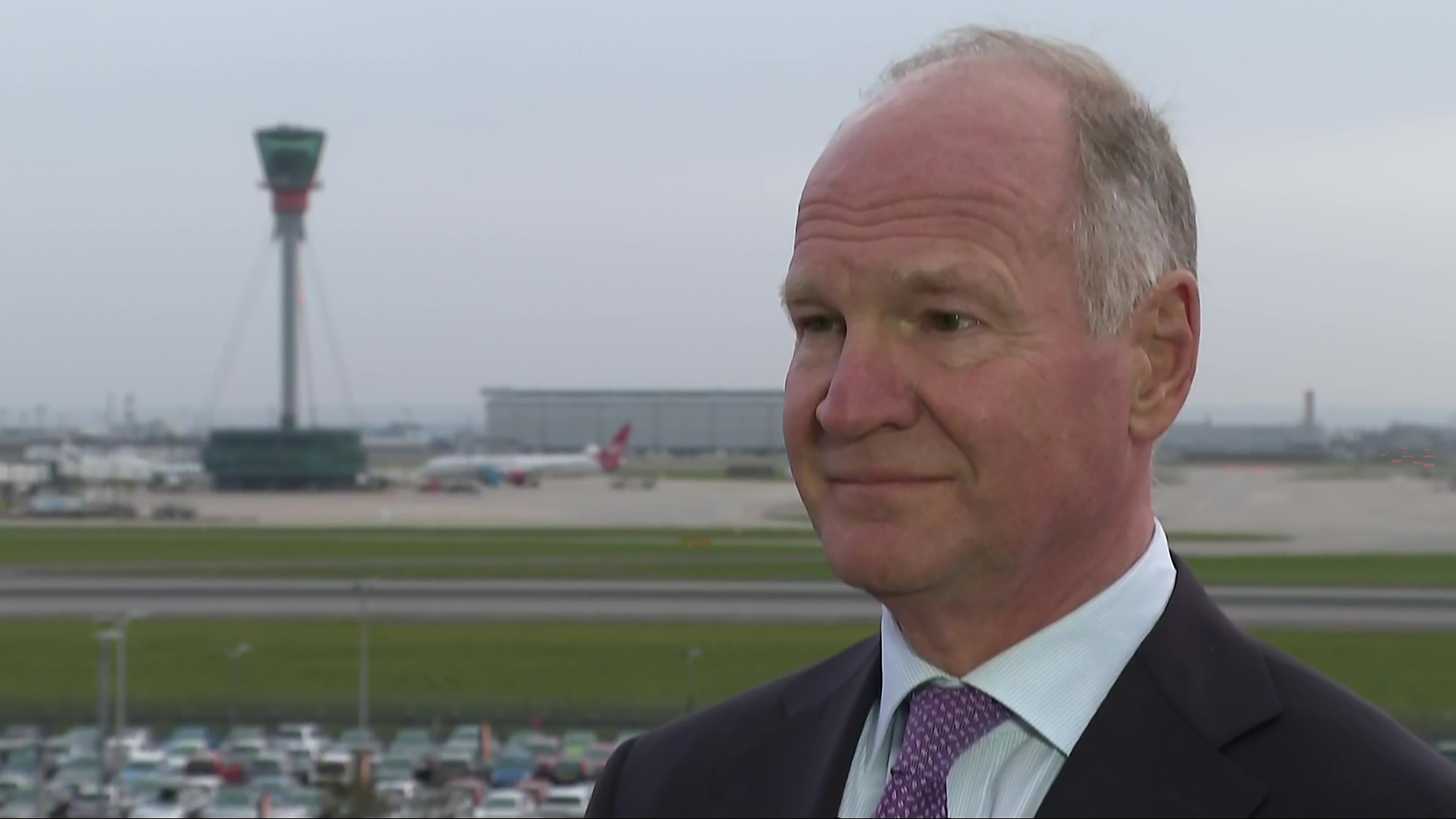 Thomas Woldbye has urged a decision on a third runway by the end of the year (Screengrab/PA)