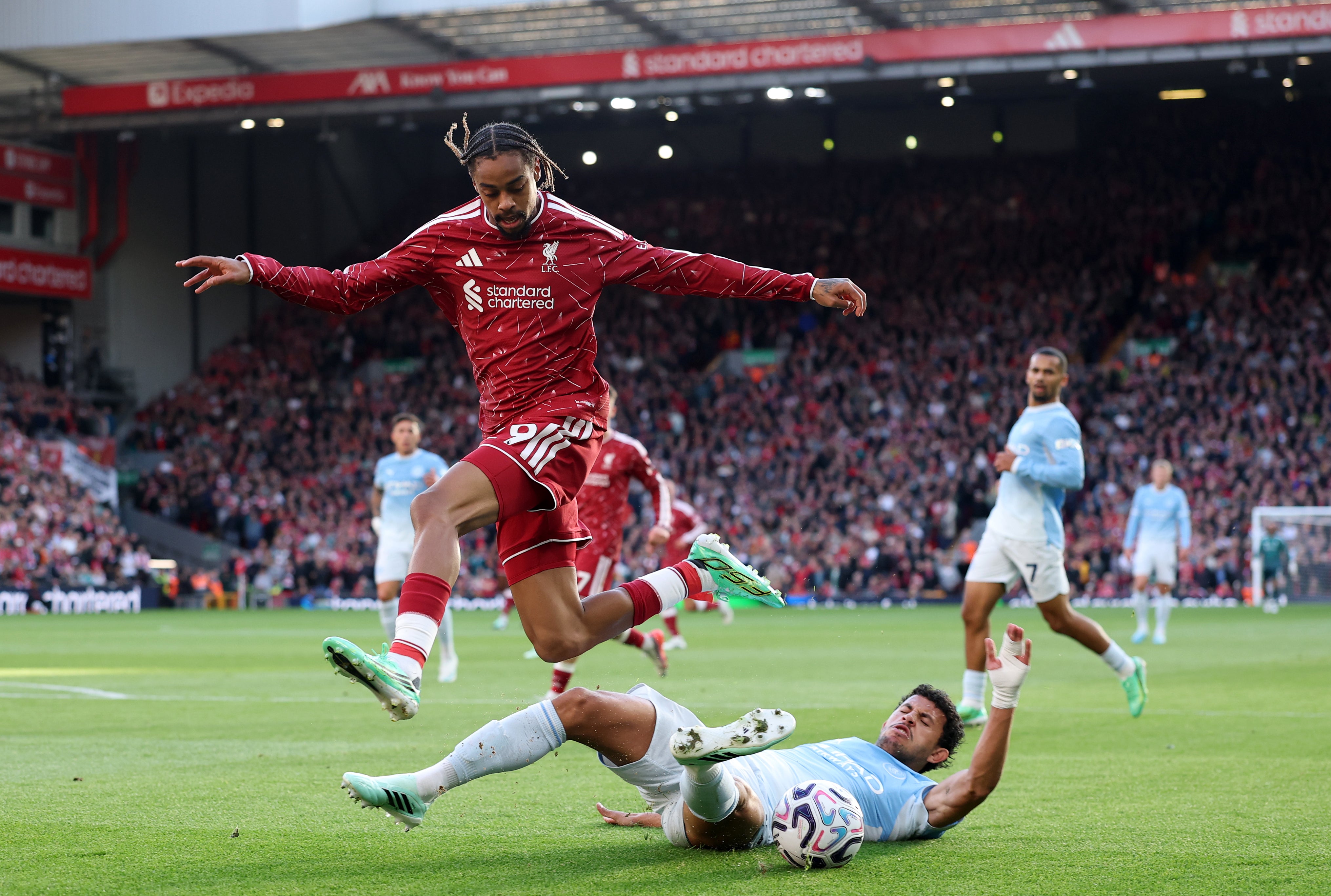 Bradley Barcola has made a slow start to his Liverpool career