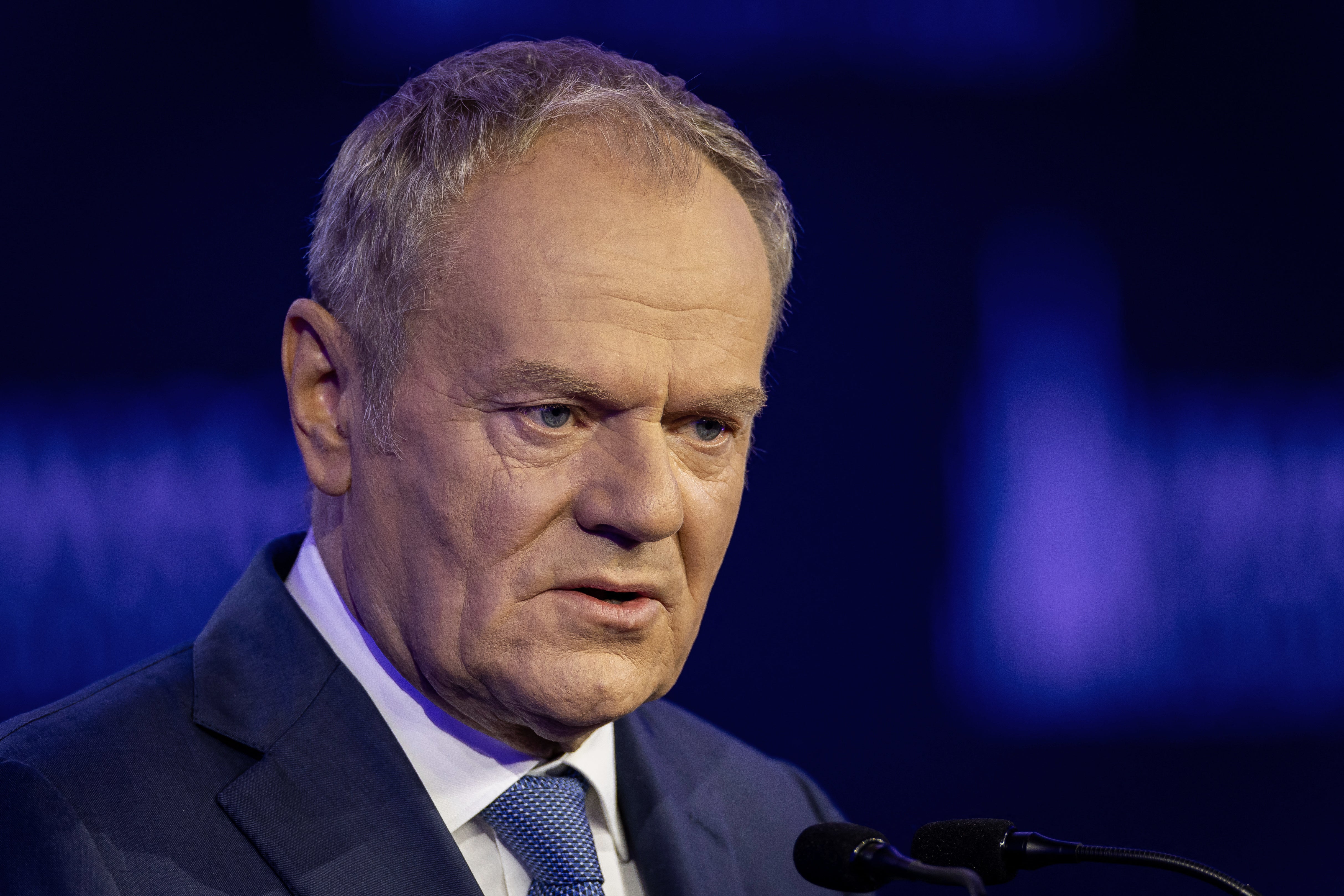 Poland's Prime Minister Donald Tusk