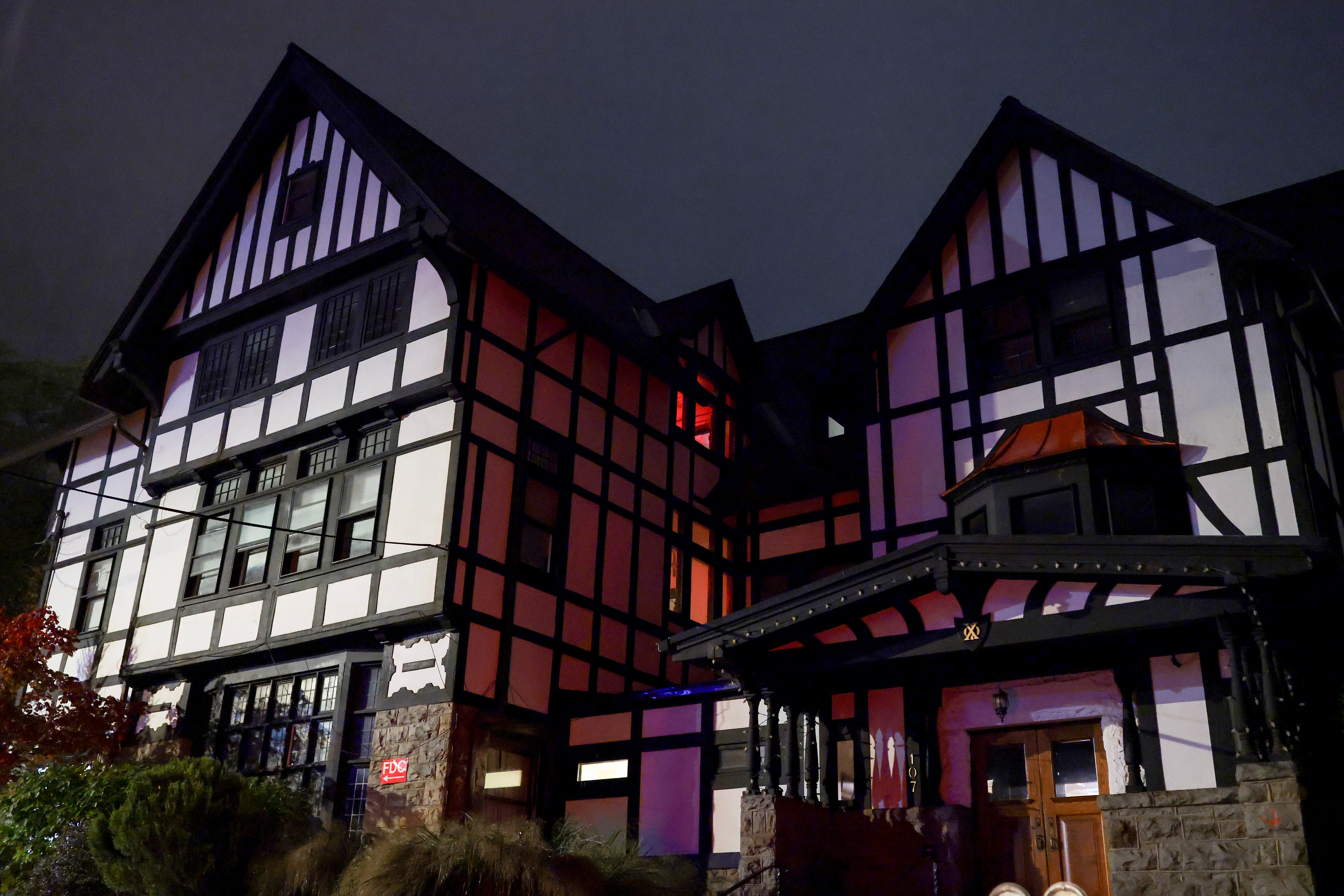 The Chi Phi fraternity house (pictured) has been at the center of the Cornell controversy