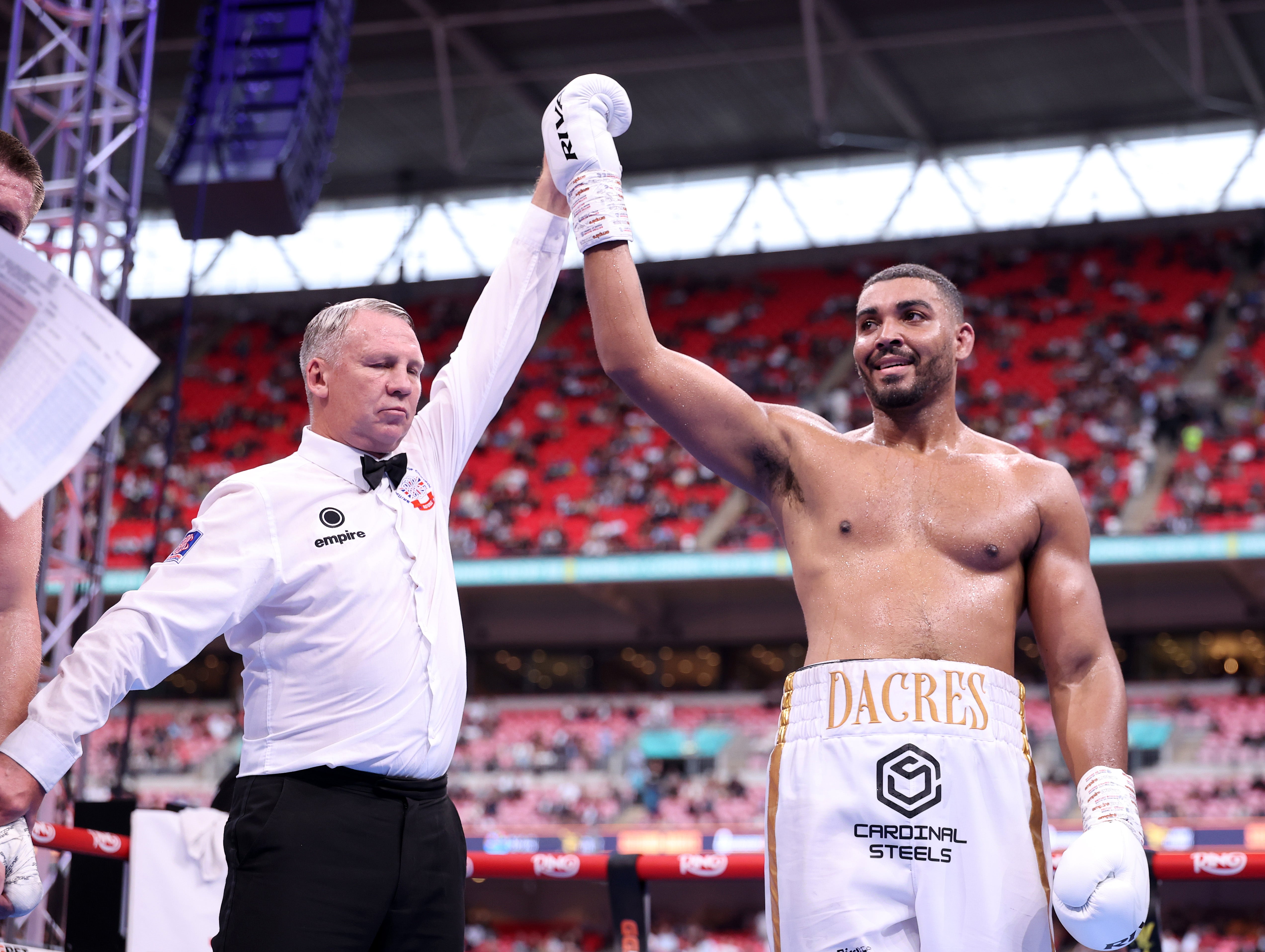 Solomon Dacres is among the other heavyweights in action on Saturday