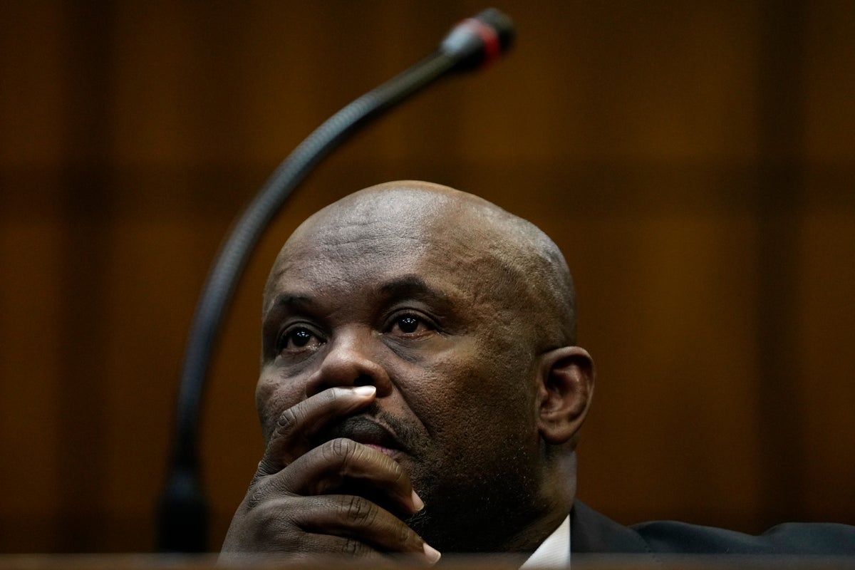 A former South Africa deputy police chief facing sexual offense charges is denied bail