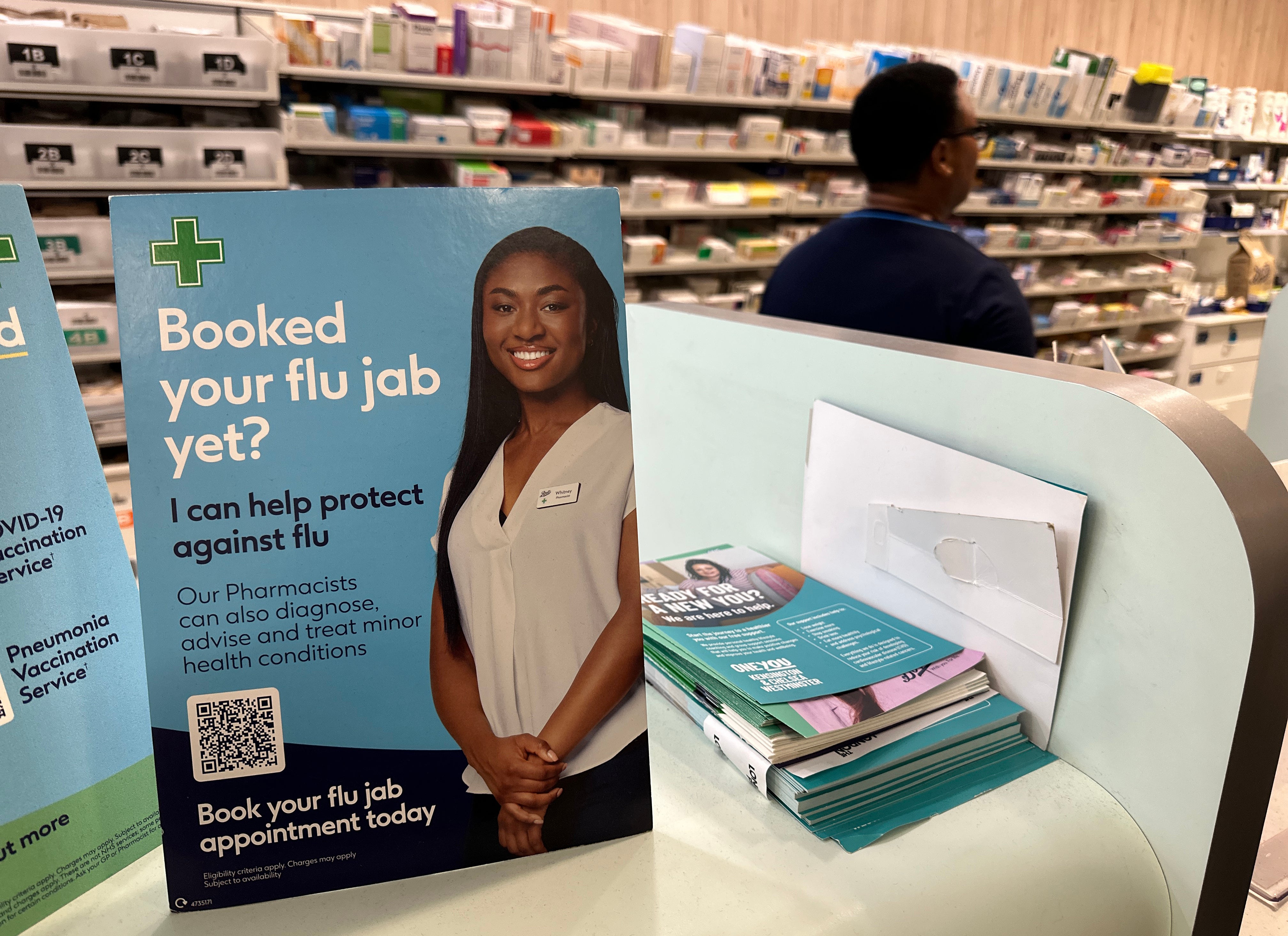 People over 65, pregnant women, care home residents, and those who are clinically vulnerable can now book vaccination appointments for flu and Covid-19 jabs