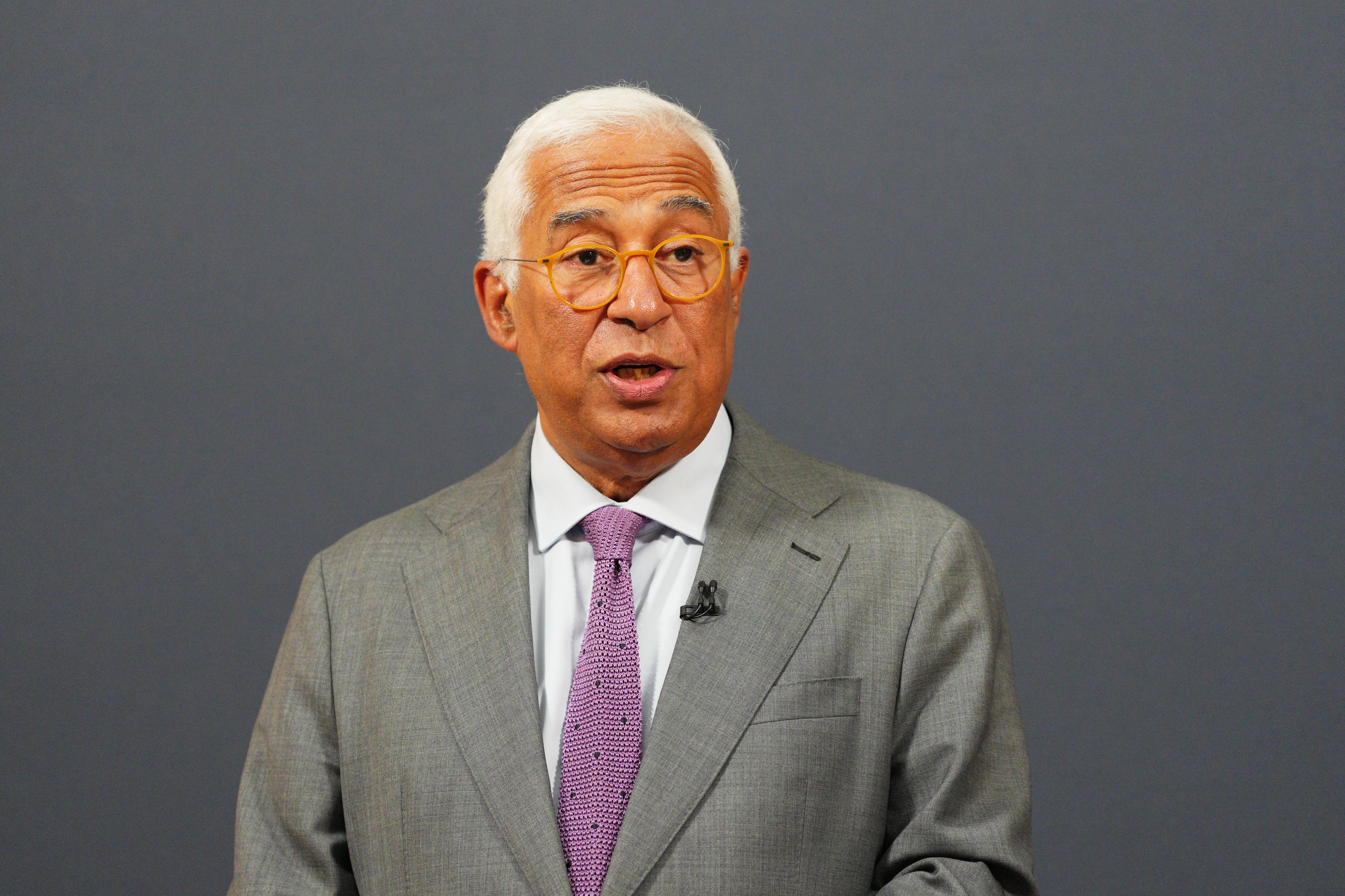 European Council president Antonio Costa (Carl Court/PA)