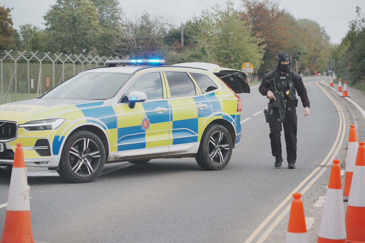 Two men re-arrested on suspicion of assisting Iranian intelligence over RAF Fairford incident