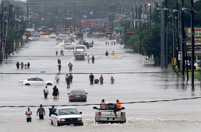 When Harvey stalled over the Houston area, the storm kept drawing moisture from the warm waters of the Gulf