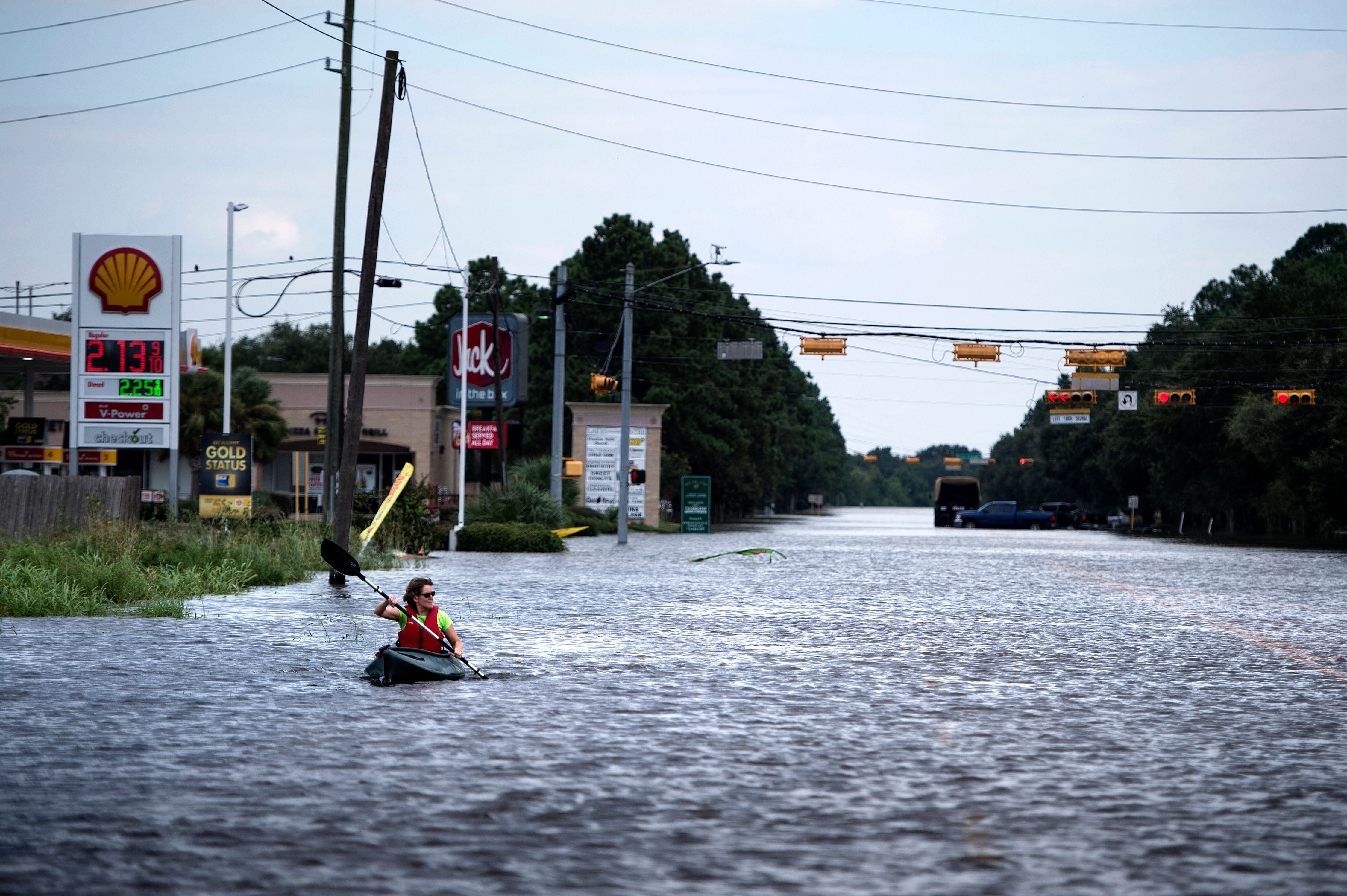 Hurricane Harvey, which hit southeastern Texas in late August 2017, dropped an estimated 27 trillion gallons of water over the state – enough to fill about 40 million Olympic-size swimming pools