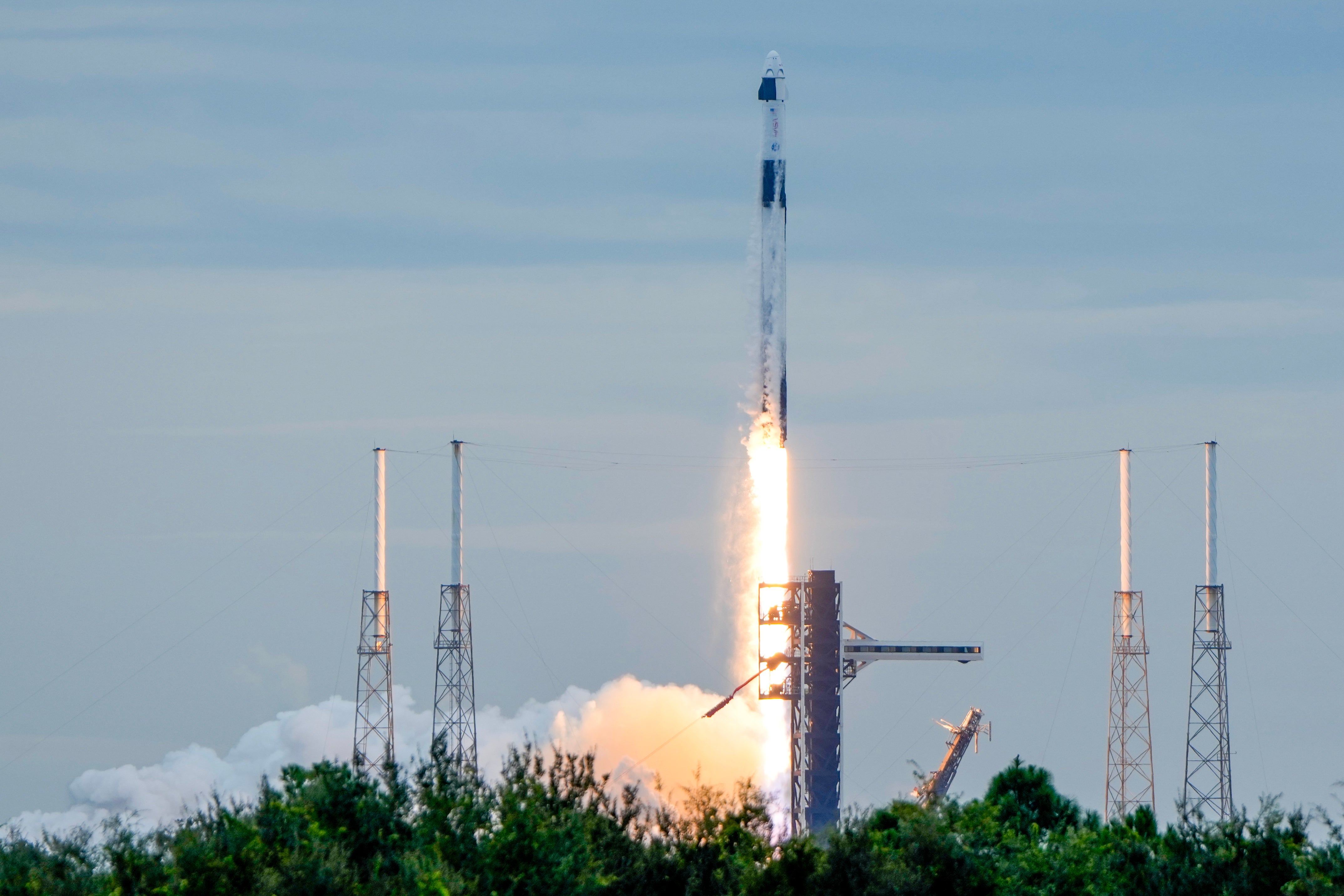 Компании Маска, включая SpaceX, продолжают получать выгодные федеральные контракты, в то время как он вкладывает миллионы в кампании в Конгрессе, чтобы сохранить контроль республиканцев над Конгрессом.