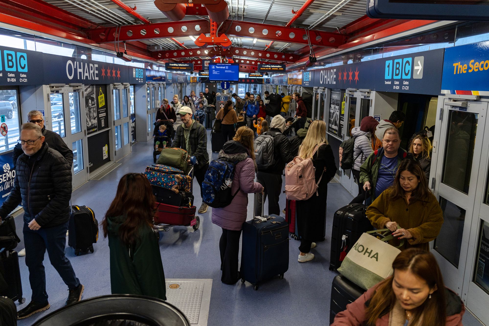 O’Hare International in Chicago, a whopping 50 minutes from downtown, was No. 2 with a 24.68 percent delay rate and a 1.73 percent cancellation rate