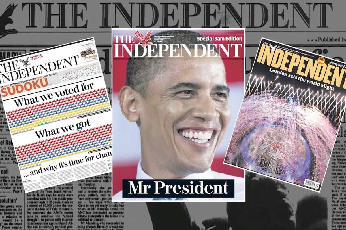 Celebrating 40 years of The Independent