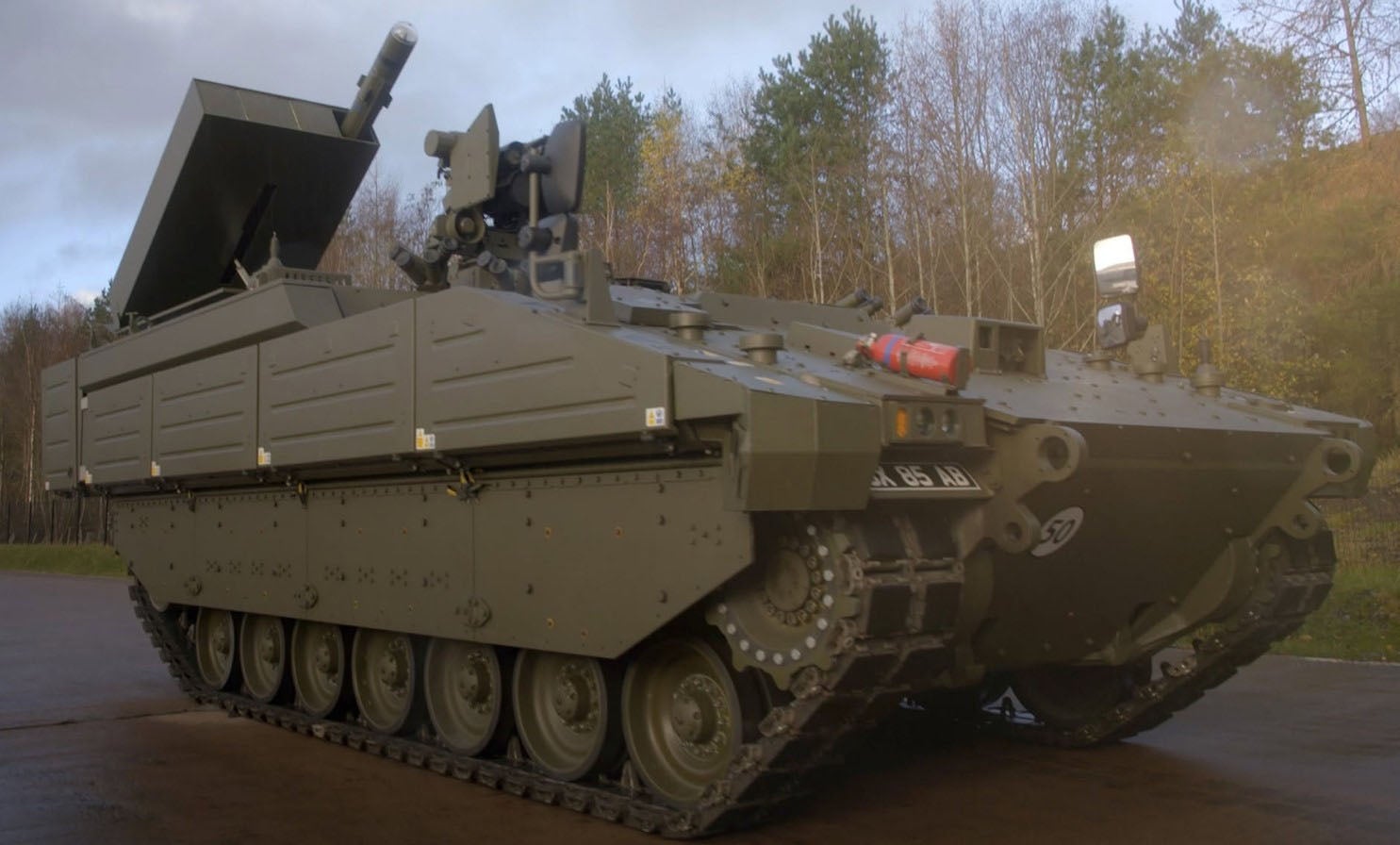 The MoD's new 'Ajax' tank