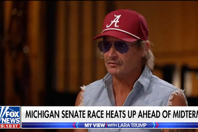 Kid Rock tells Lara Trump he fears a future U.S. civil war will erupt over 'religious ideology'