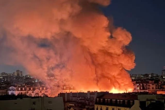 The market has been “totally destroyed,” the mayor said